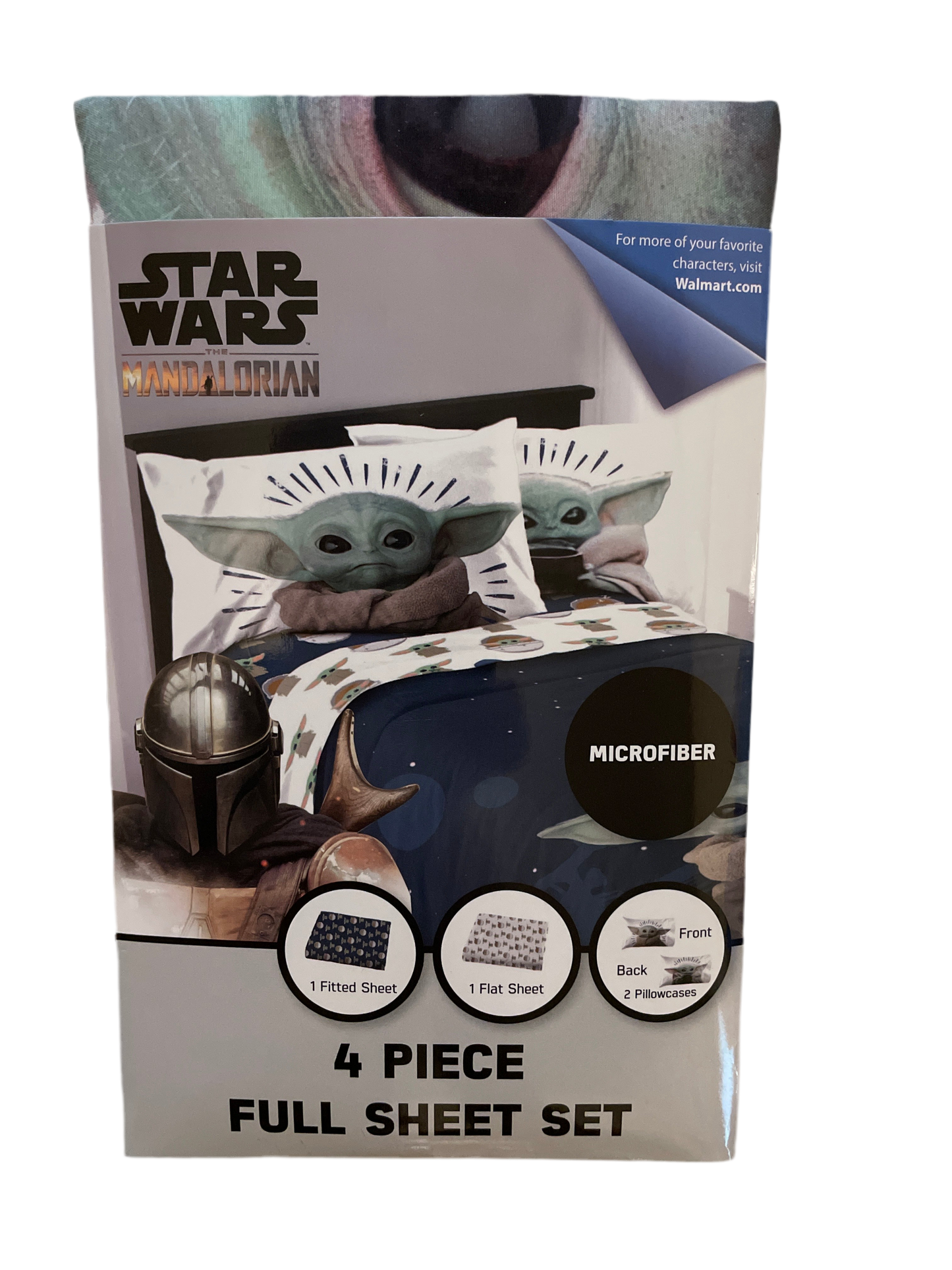 Star Wars The Mandalorian & Grogu 4 Piece Full Sheet Set