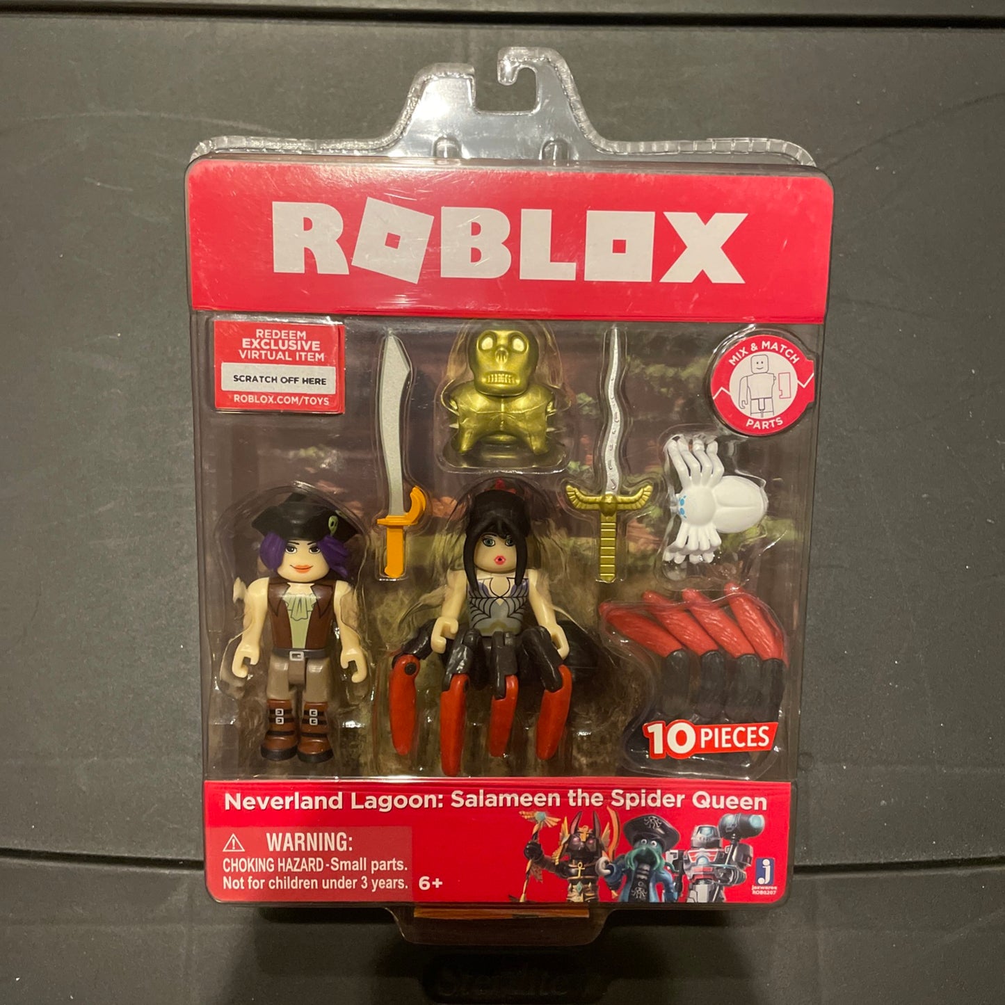 Roblox Neverland Lagoon Salameen Spider Queen with Exclusive Virtual Item Code