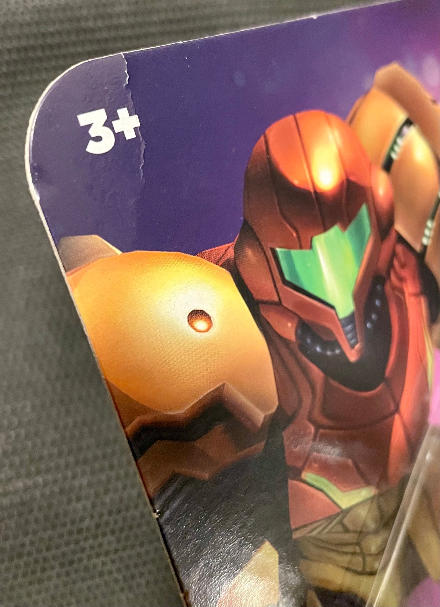 Nintendo Metroid Samus Aran Phazon Suit with Morph Ball Jakks Pacific 4” Figure