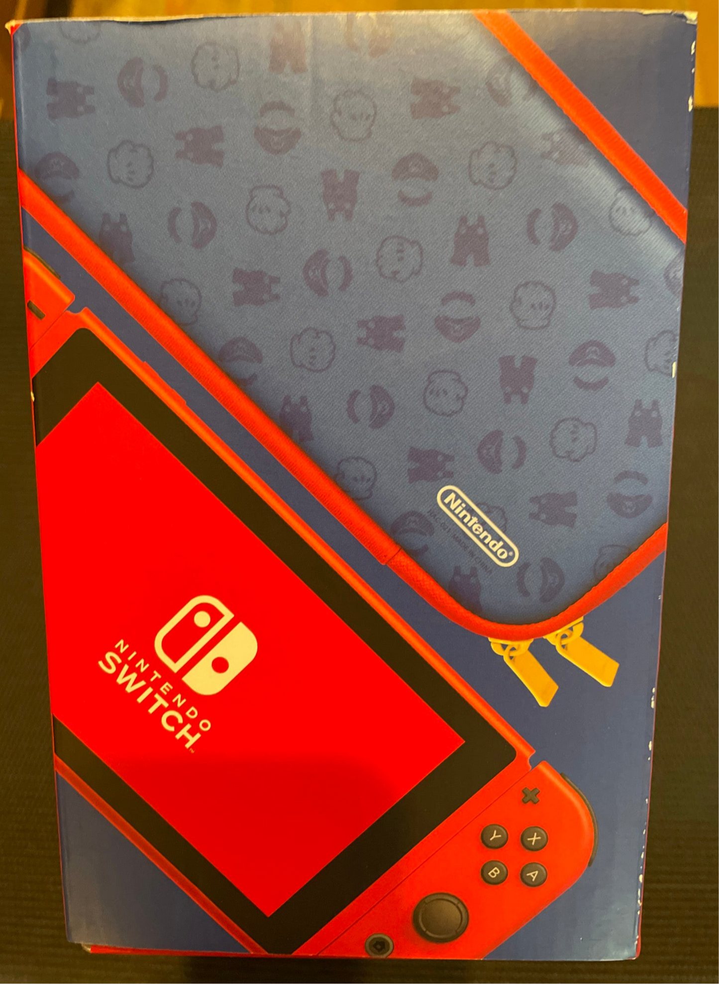 Nintendo Switch Mario Red & Blue Edition Console with Carrying Case - Retired - Limited Edition Console with Accessories