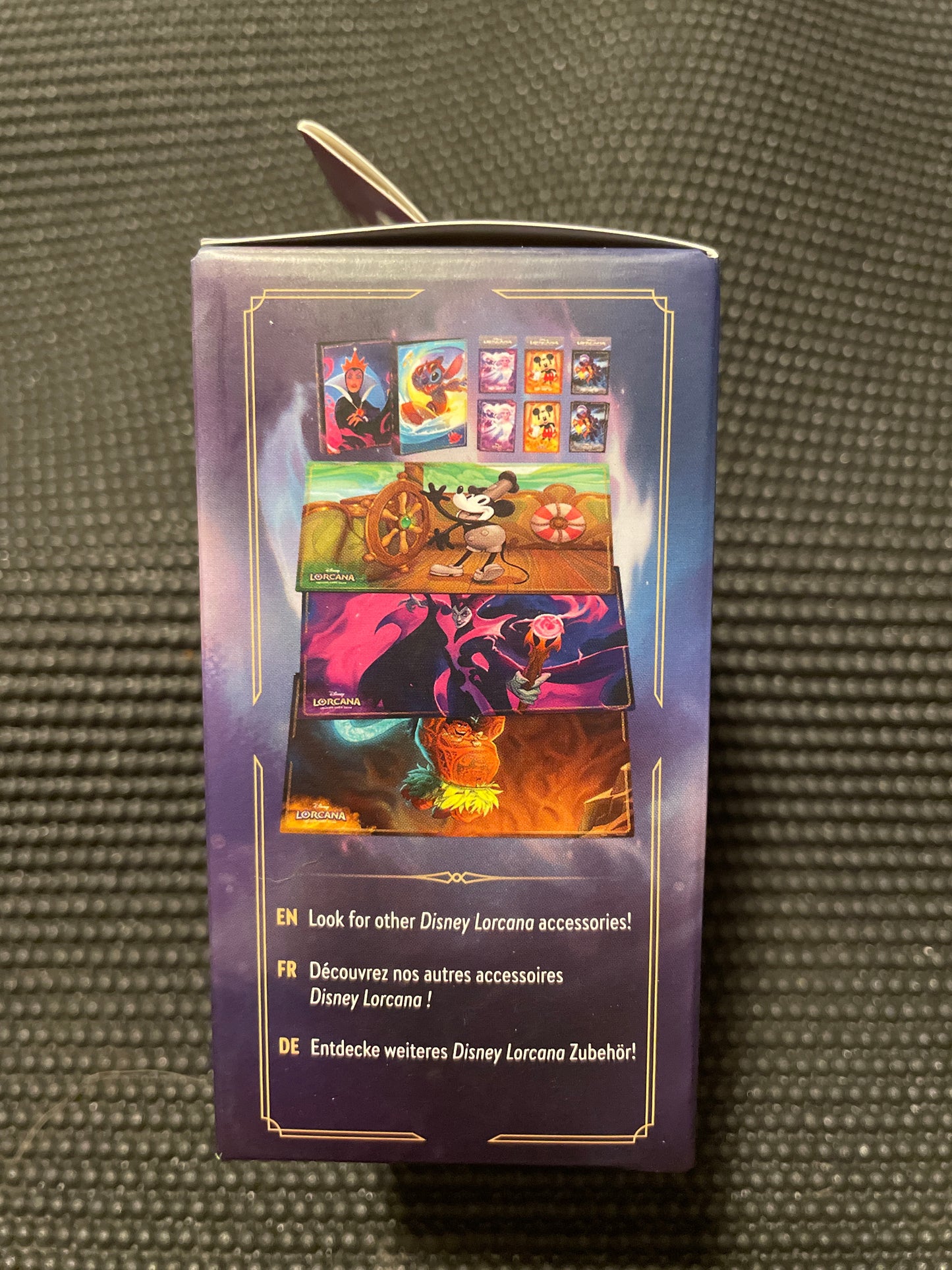Disney Lorcana Trading Card Game 80-Card Deck Box Mickey Mouse