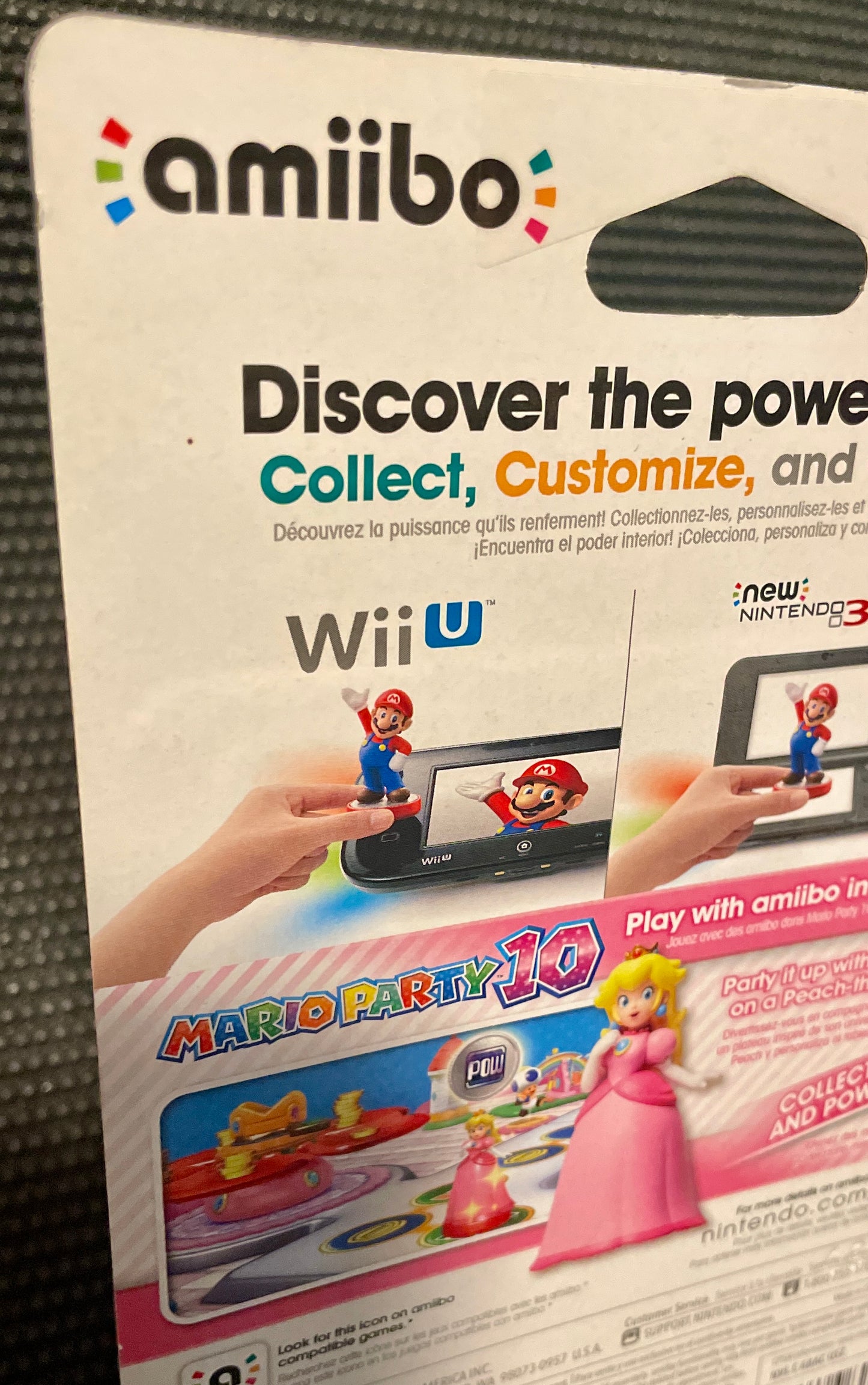 Nintendo Amiibo Princess Peach Super Mario Series
