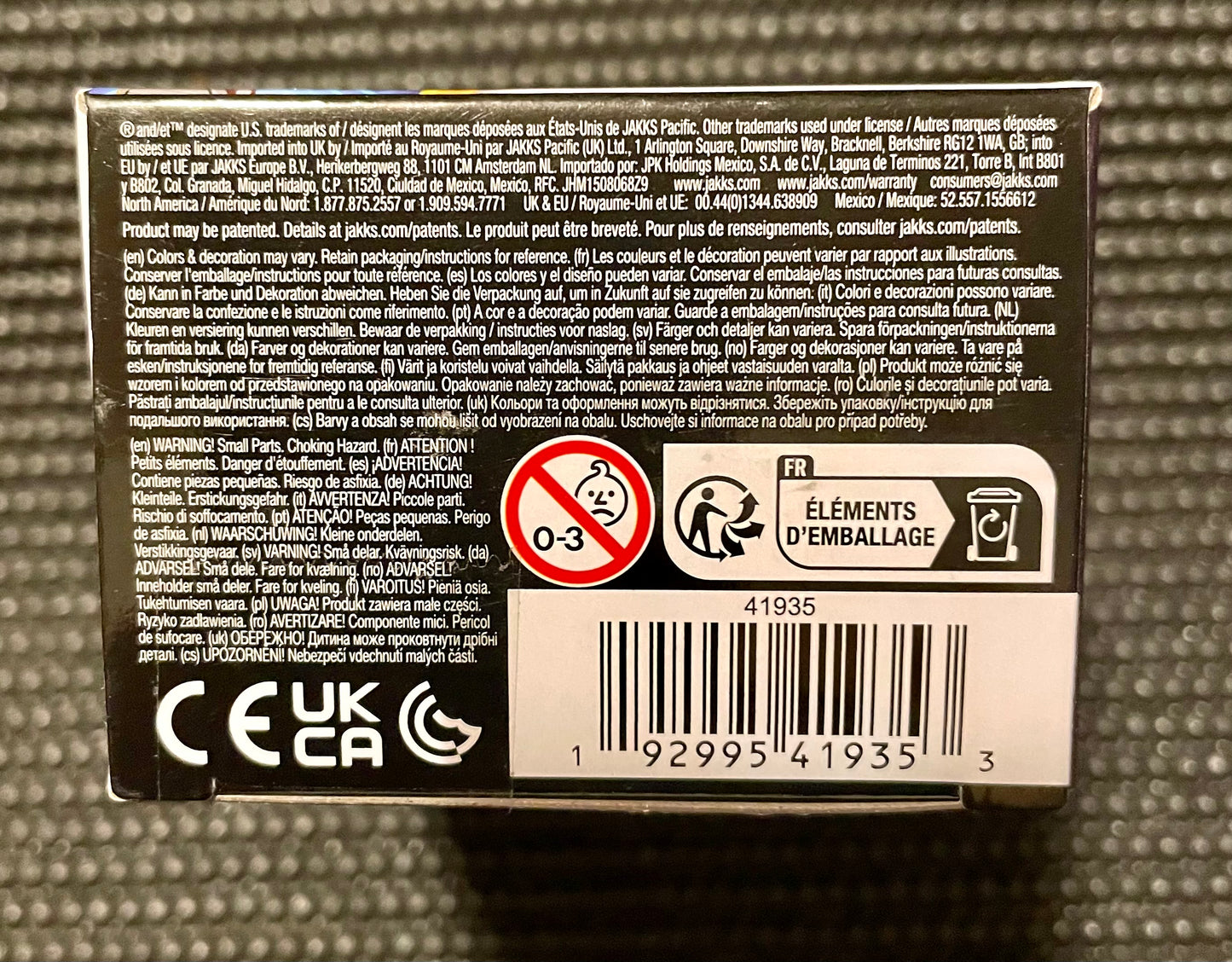 Sonic the Hedgehog Rogue 2.5” Action Figure Jakks Pacific