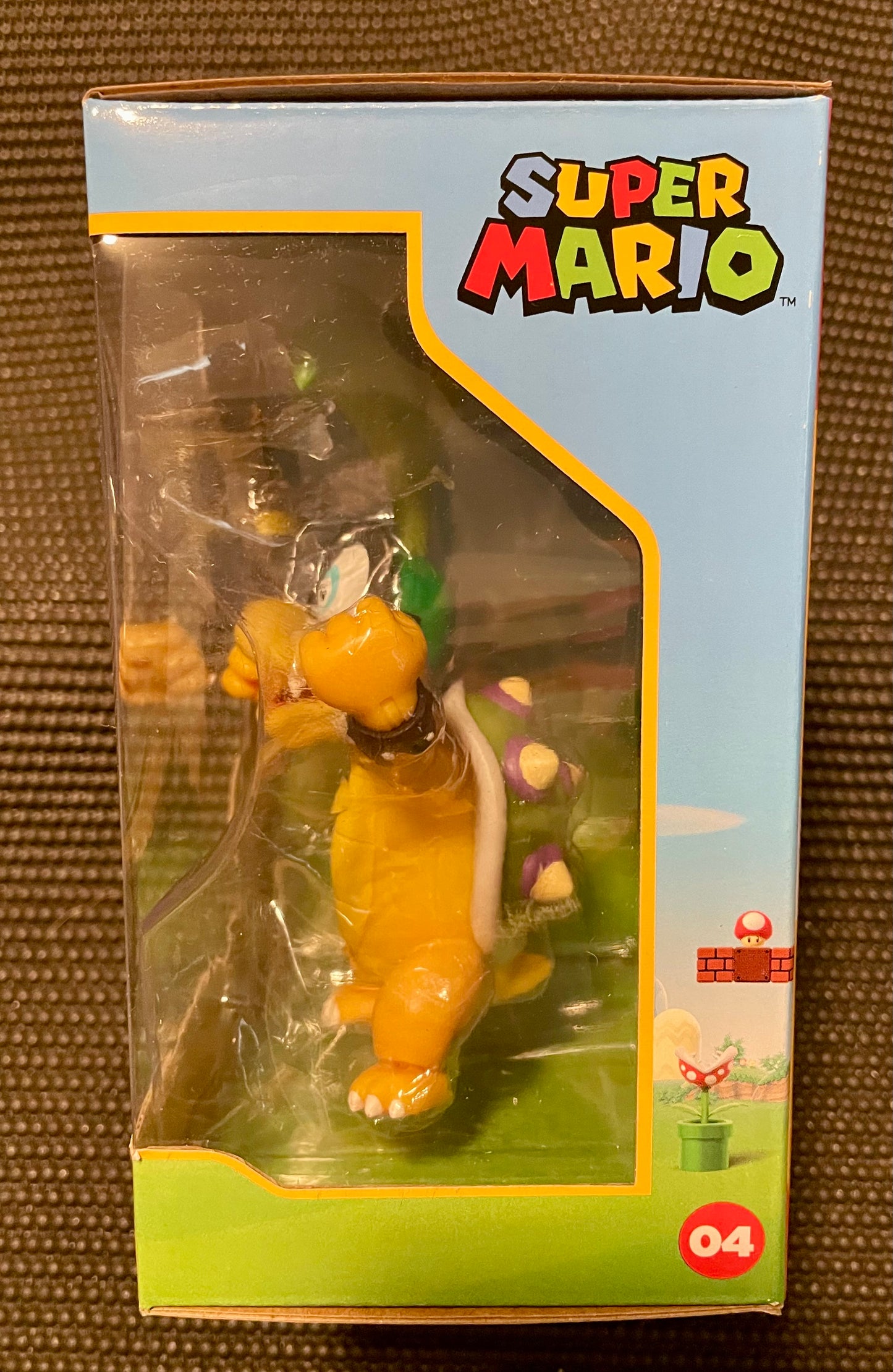 Super Mario Iggy with Magic Wand 4” Action Figure Jakks Pacific