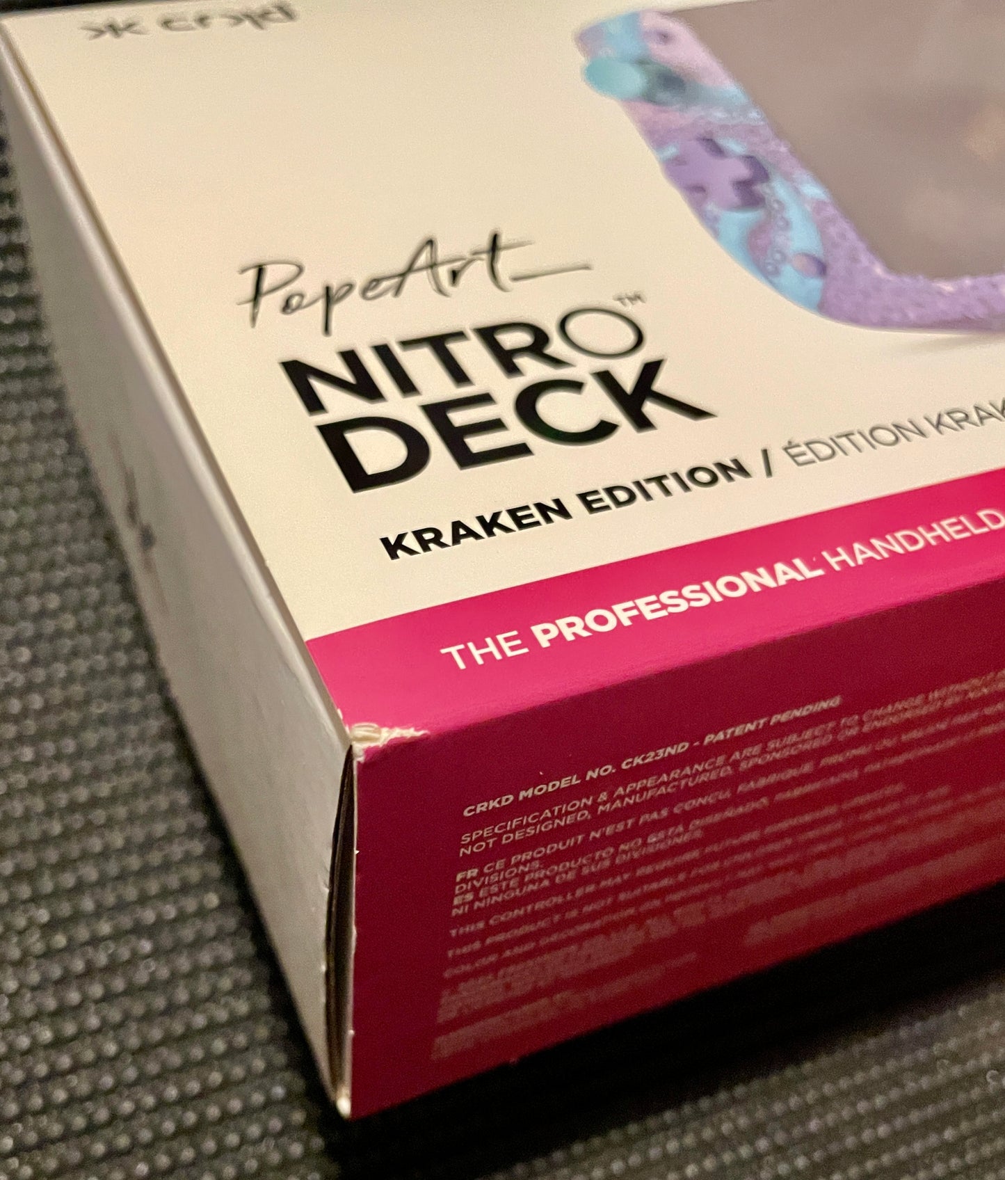 CRKD Limited Run Nitro Deck PopeArt Kraken Edition Limited Out Of 500 Nintendo Switch