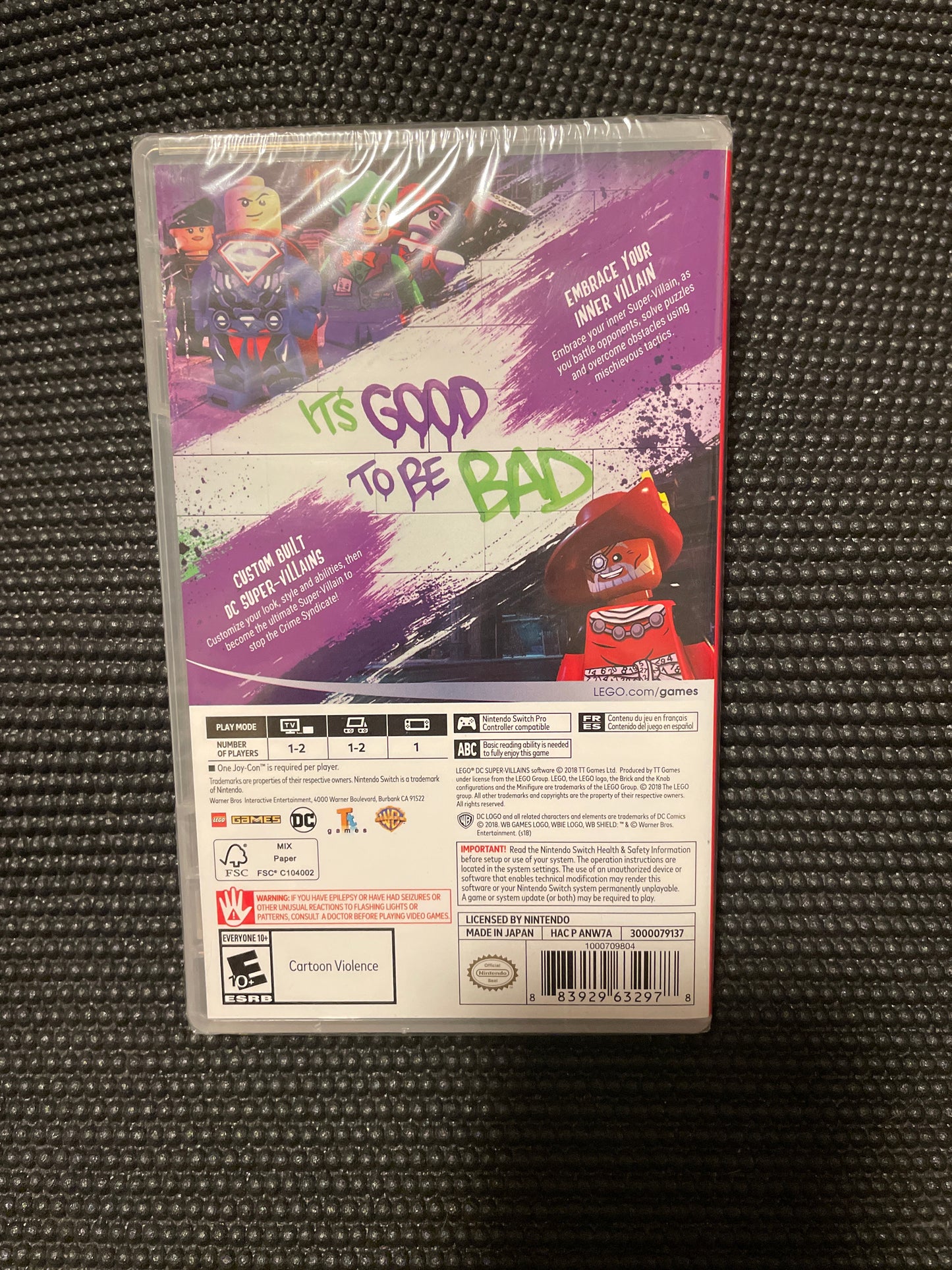 Nintendo Switch Lego DC Super Villains WB Games