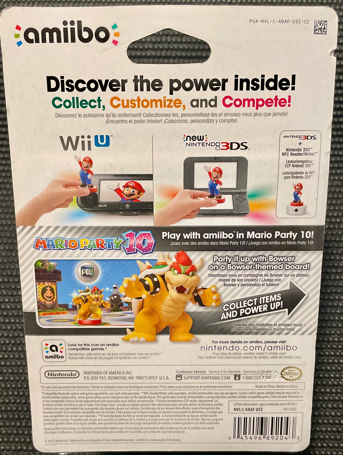Nintendo Amiibo Bowser Super Smash Bros. Series - See Photos
