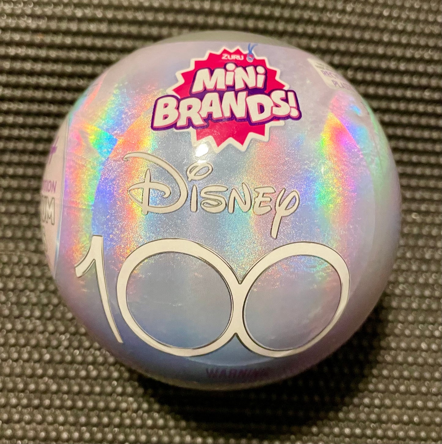 Disney 100 Zuru 5 Surprise Mini Brands Capsule with Platinum Minis