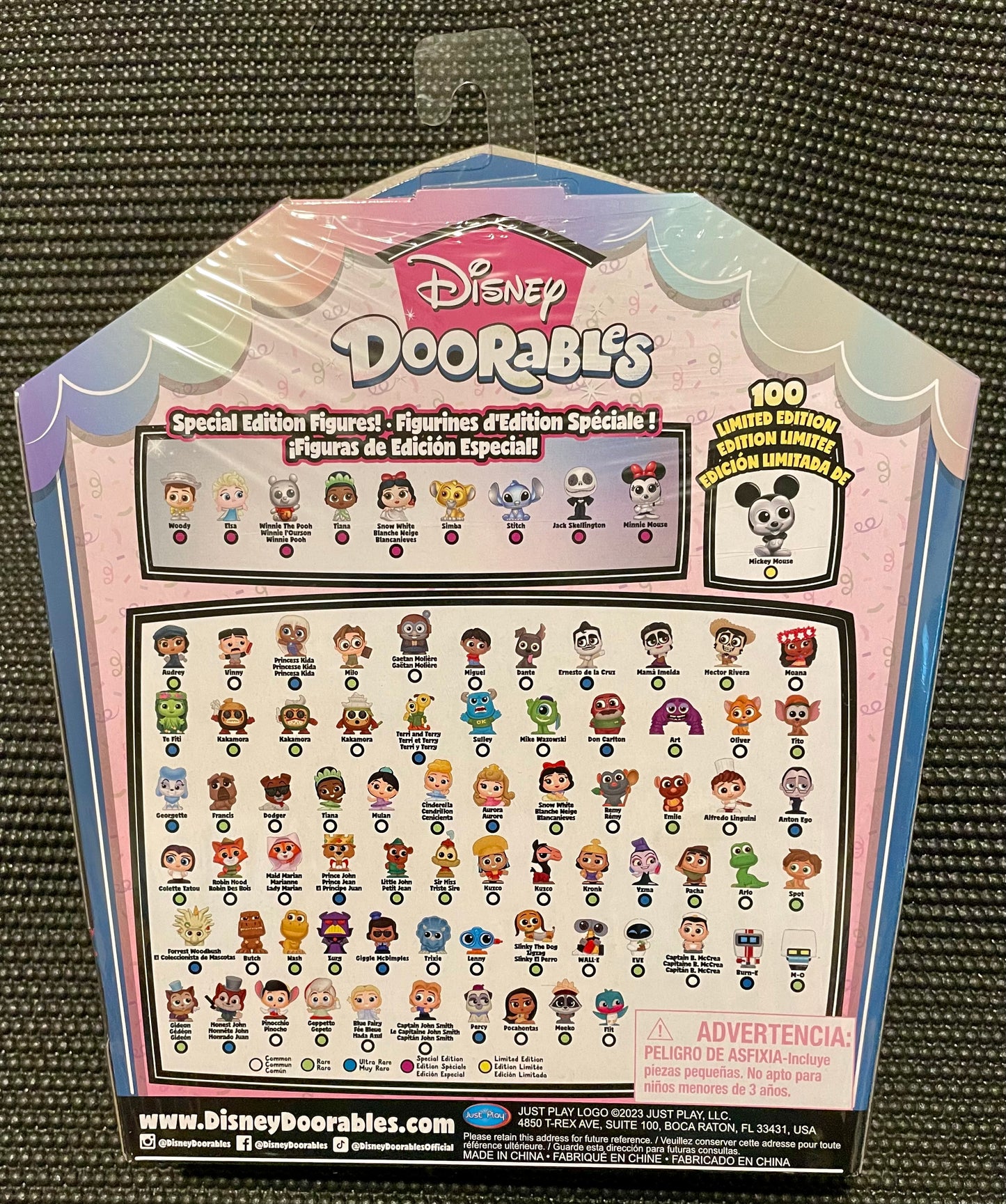 Disney 100 Years of Wonder Disney Doorables Limited Edition Figure Set