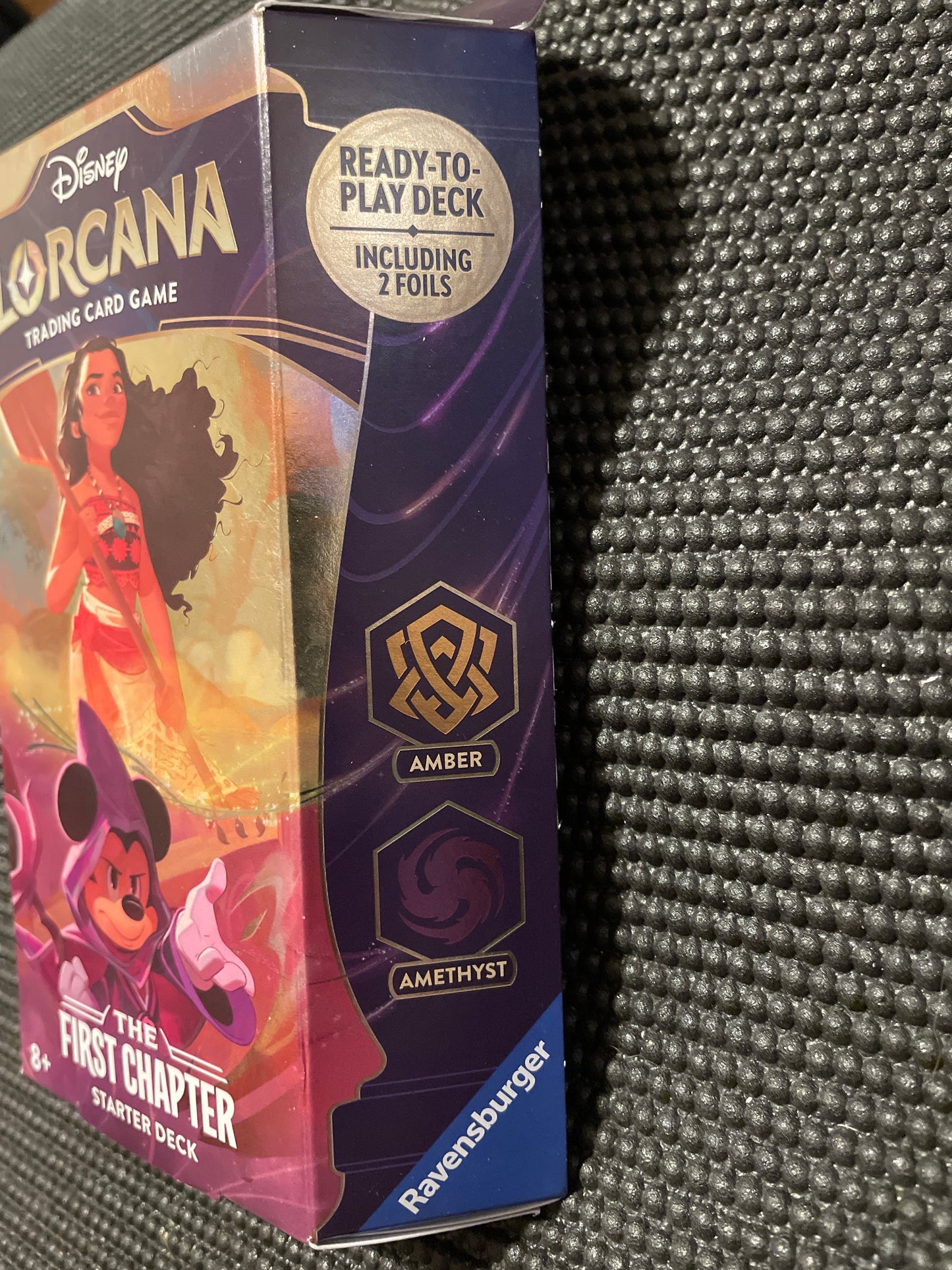 Disney Lorcana Trading Card Game The First Chapter Starter Deck Amber Amethyst 1st Print Ravensburger