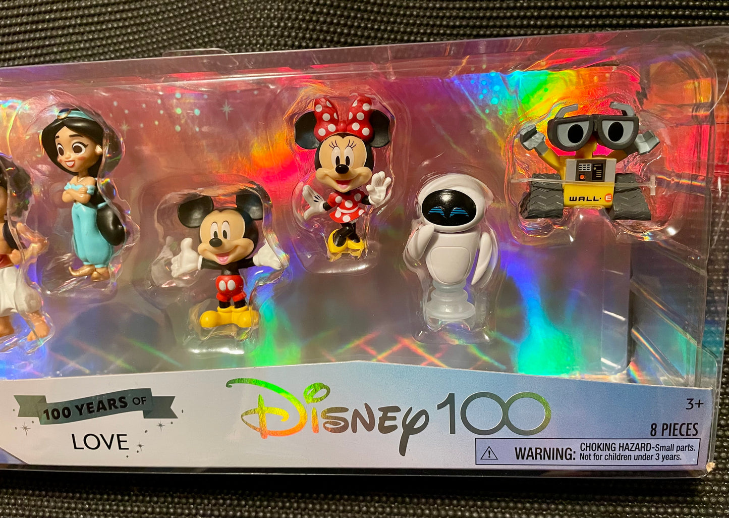 Disney 100 Years of Love Limited Edition 8 Piece Figure Set Just Play