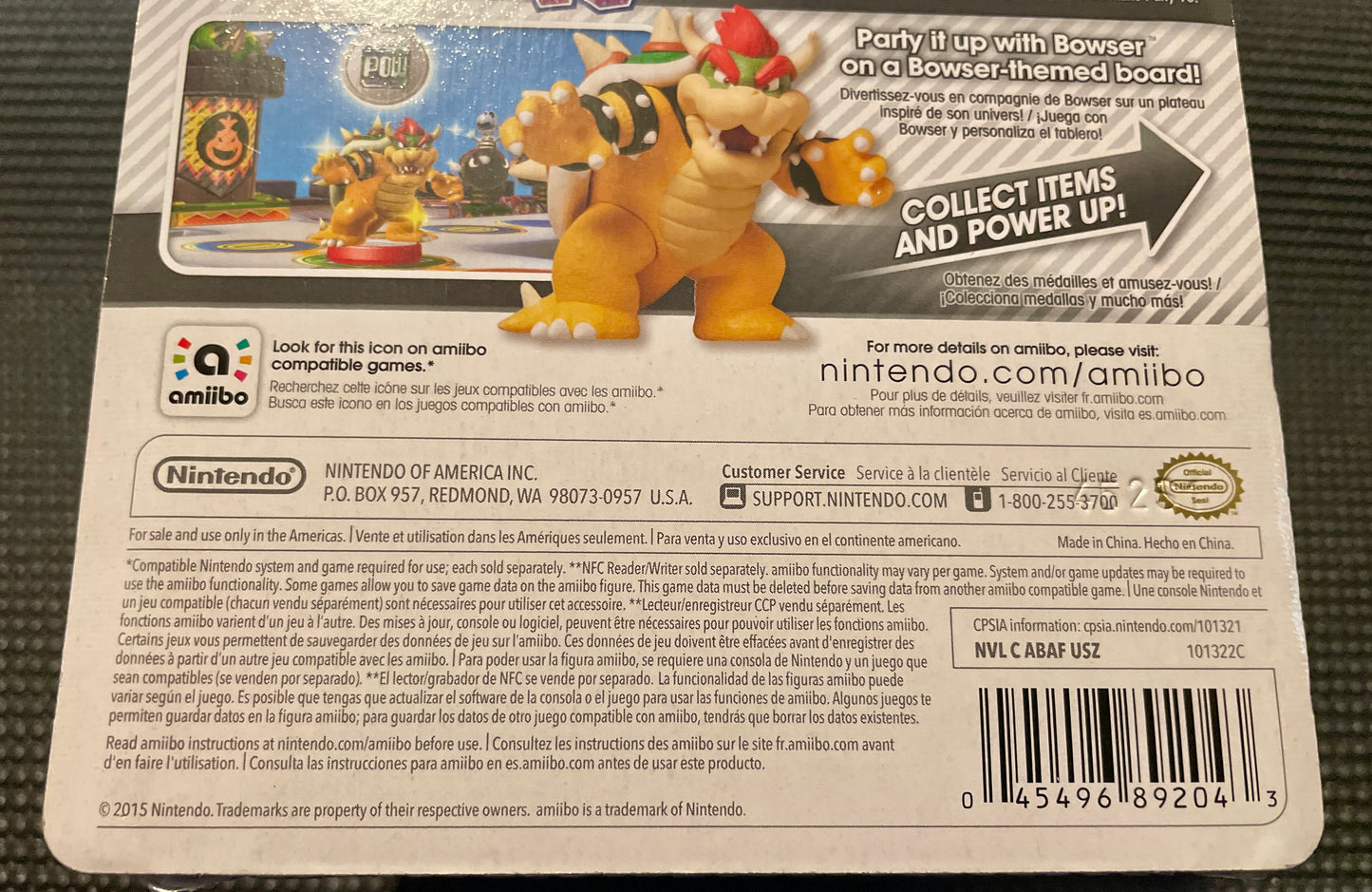 Nintendo Amiibo Bowser Super Smash Bros. Series - See Photos