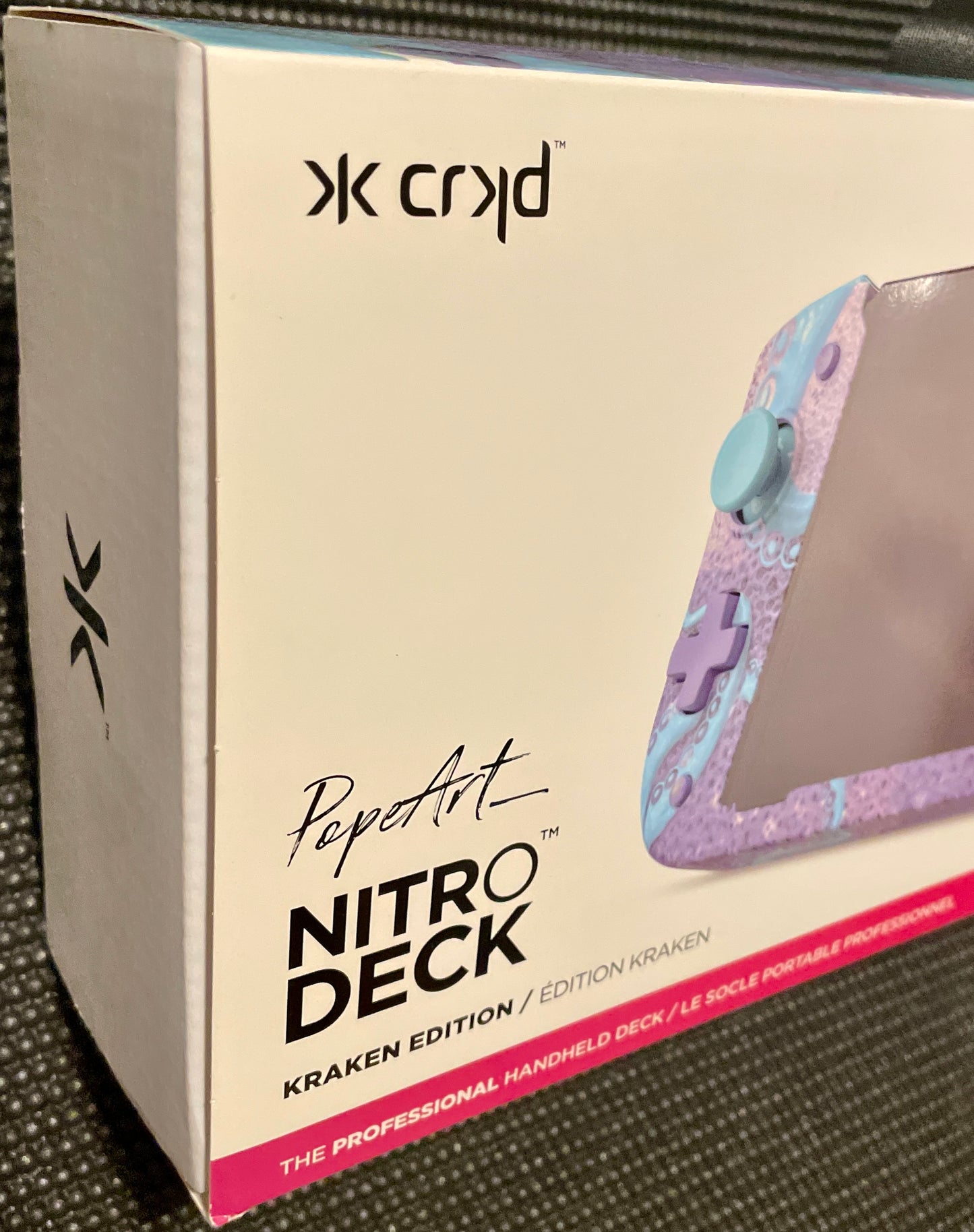 CRKD Limited Run Nitro Deck PopeArt Kraken Edition Limited Out Of 500 Nintendo Switch
