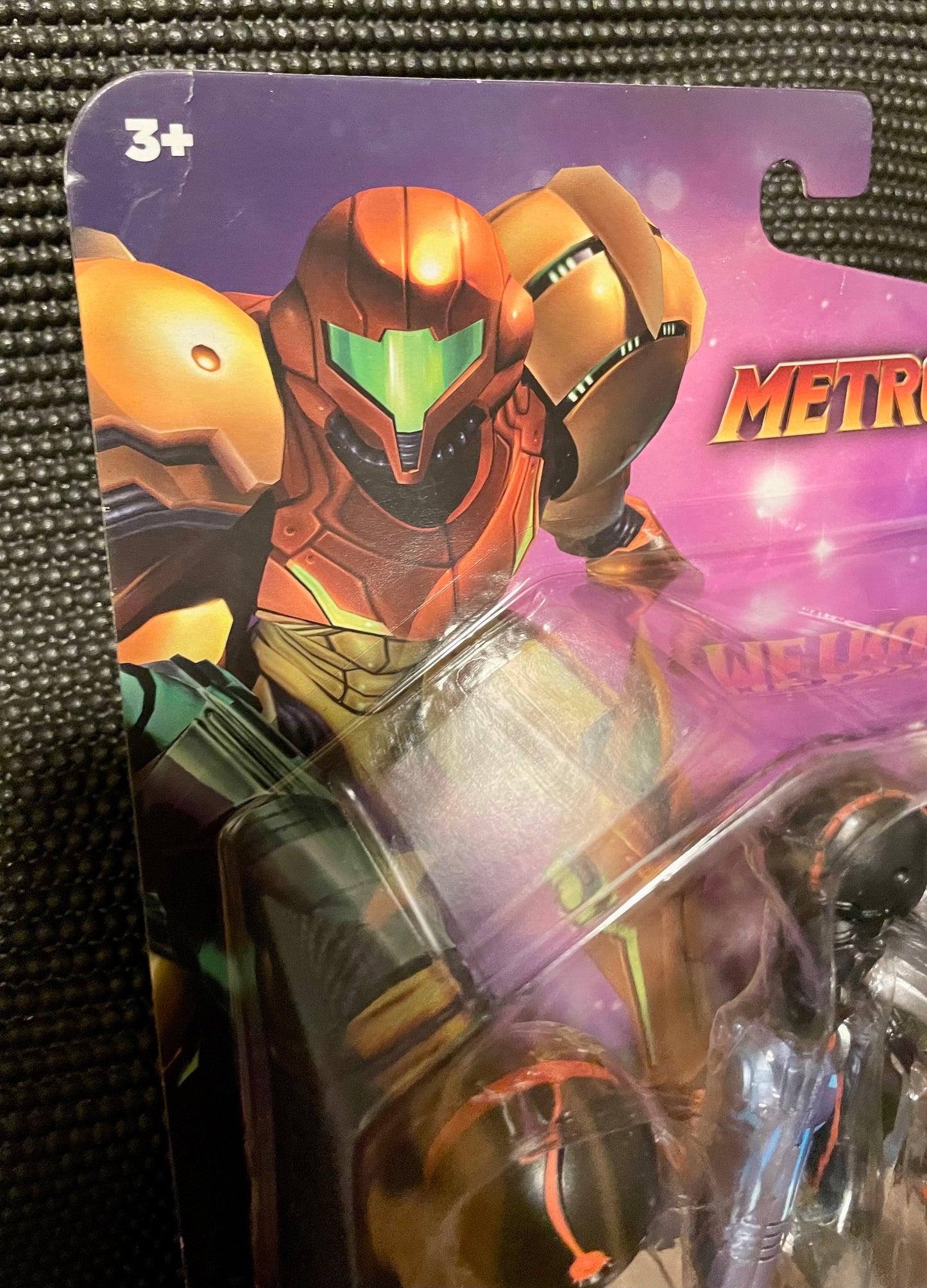 Nintendo Metroid Samus Aran Phazon Suit with Morph Ball Jakks Pacific 4” Figure
