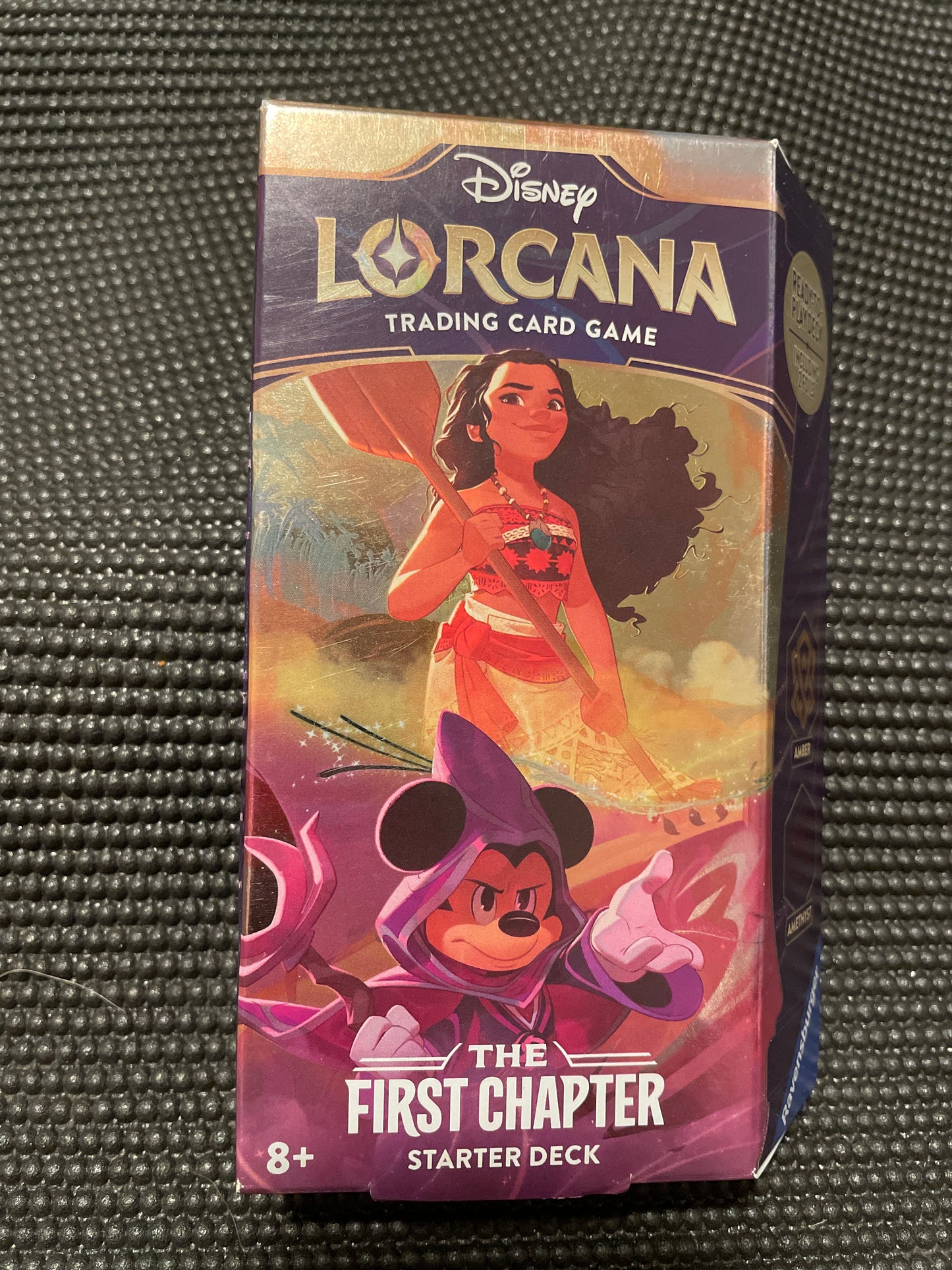 Disney Lorcana Trading Card Game The First Chapter Starter Deck Amber Amethyst 1st Print Ravensburger