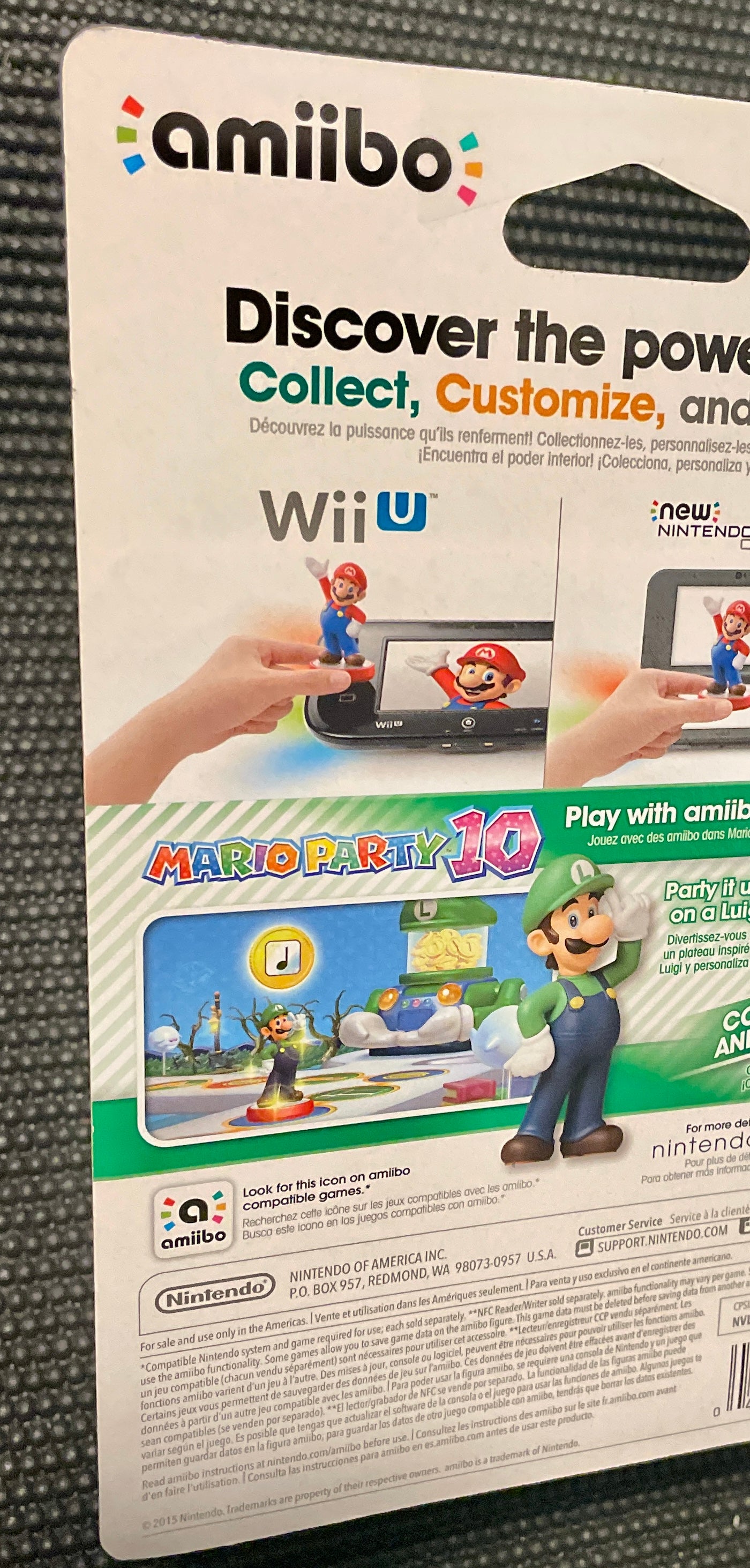Nintendo Amiibo Luigi Super Mario Series