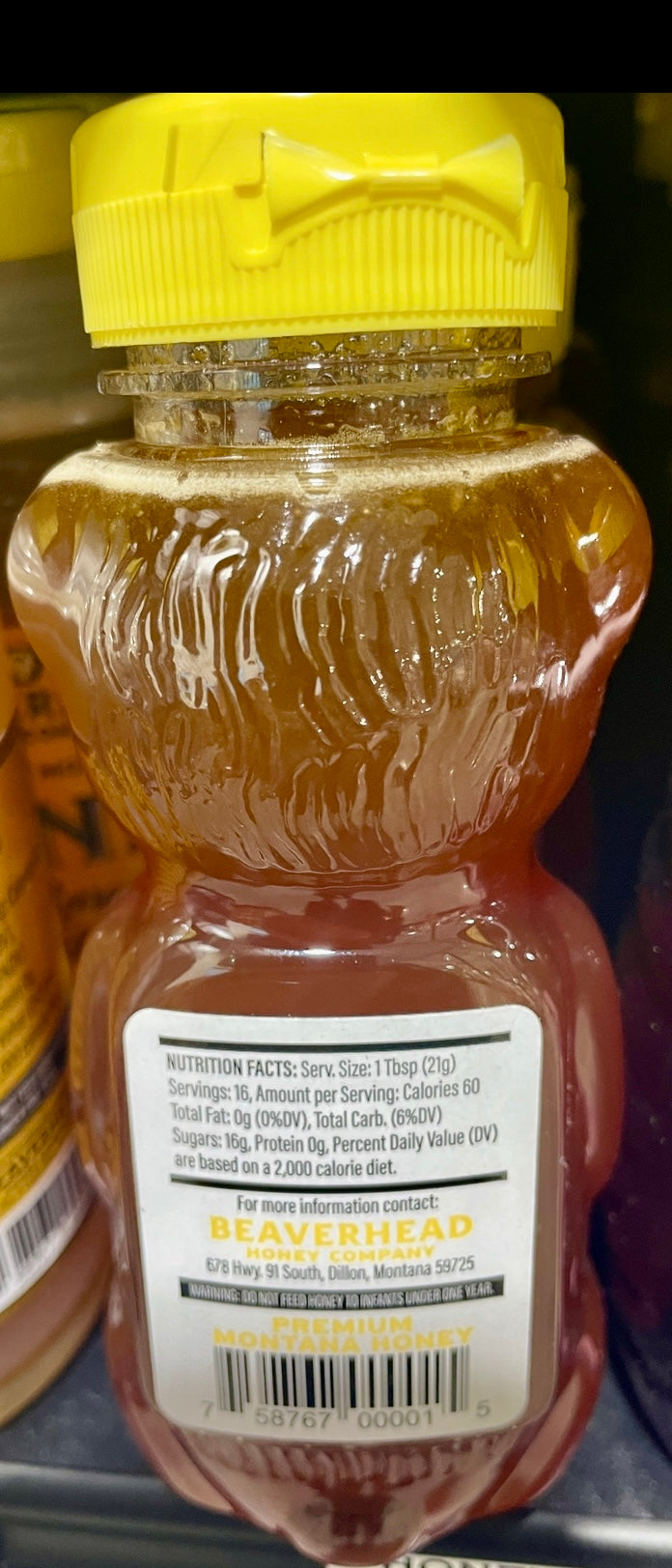 Beaverhead Honey Company Montana Made Honey Raw Unfiltered