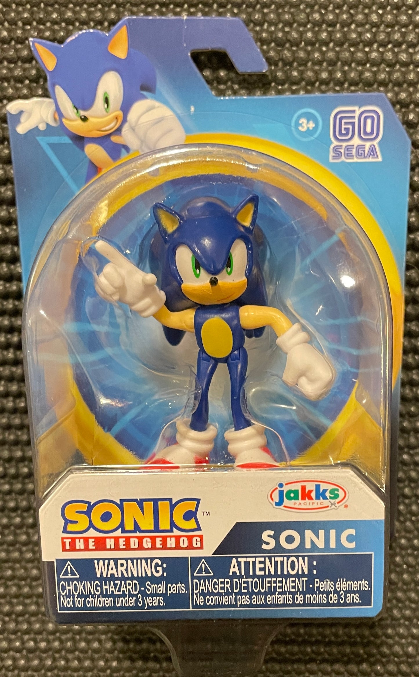 Sonic the Hedgehog Sonic 2.5” Action Figure Jakks Pacific
