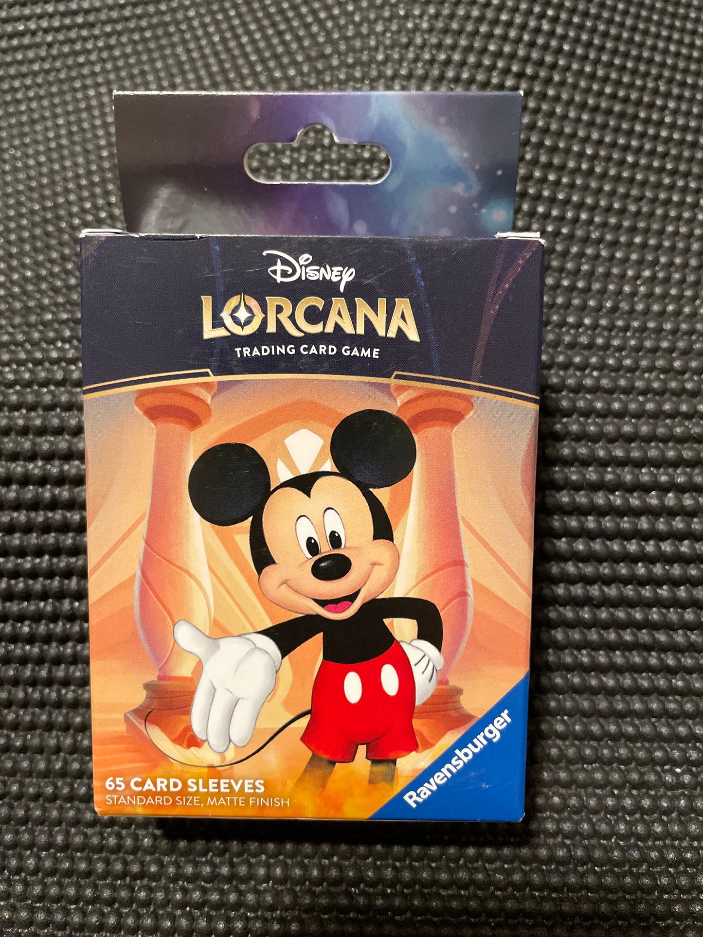 Disney Lorcana Trading Card Game 65 Card Sleeves Mickey Mouse