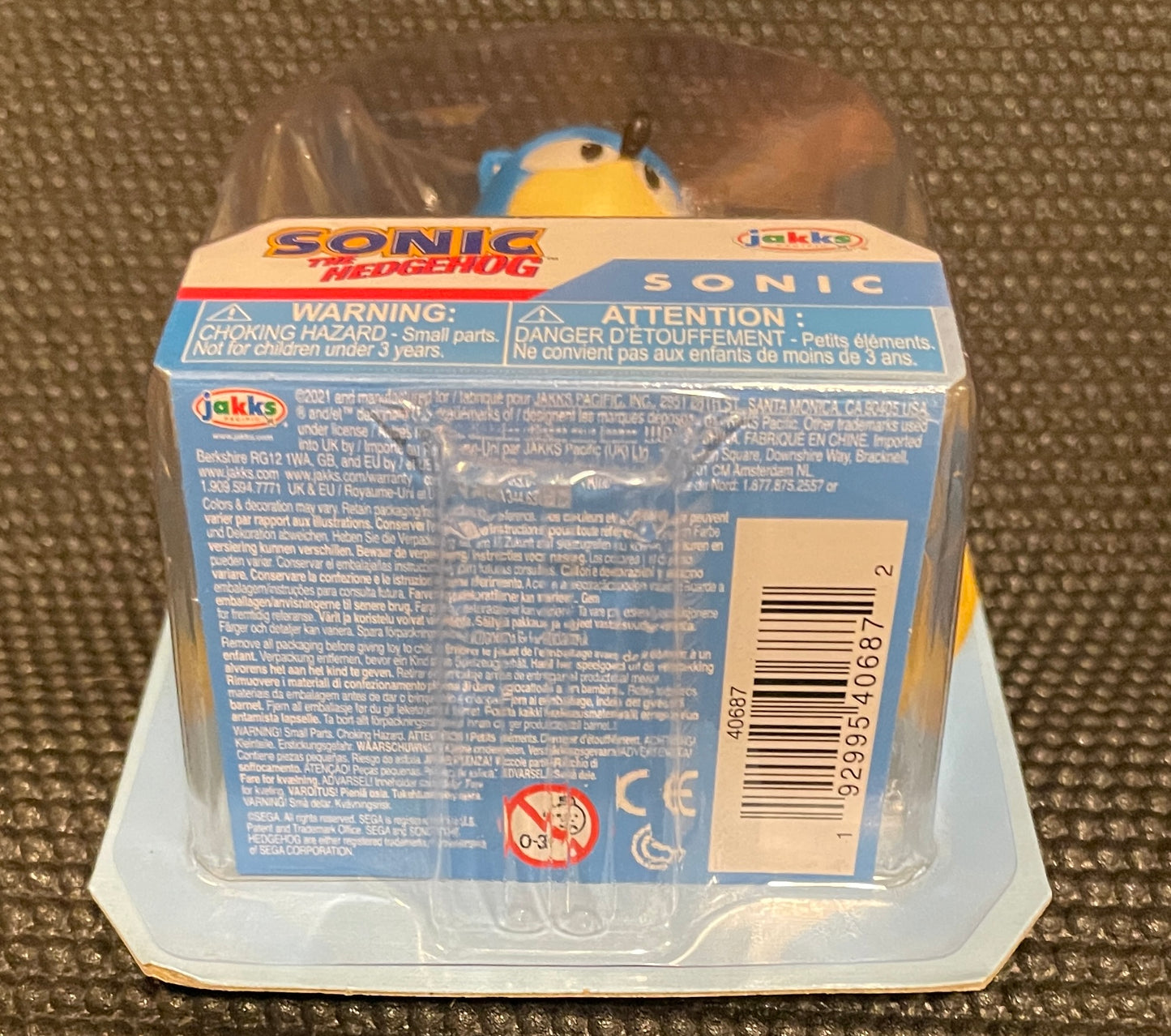 Sonic the Hedgehog Classic Sonic 2.5” Action Figure Jakks Pacific