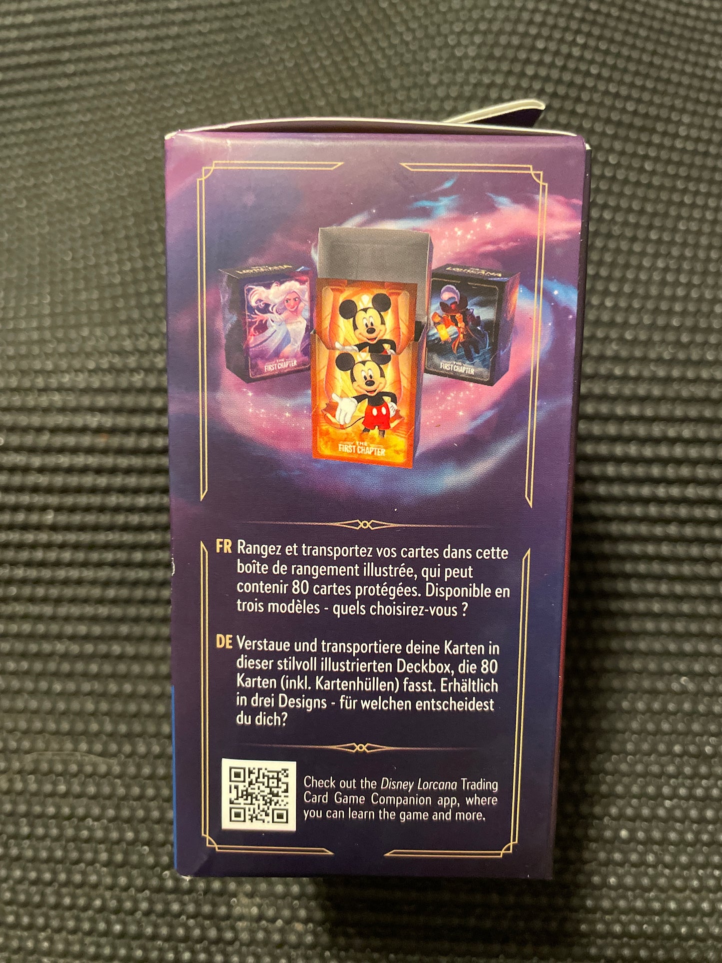 Disney Lorcana Trading Card Game 80-Card Deck Box Elsa