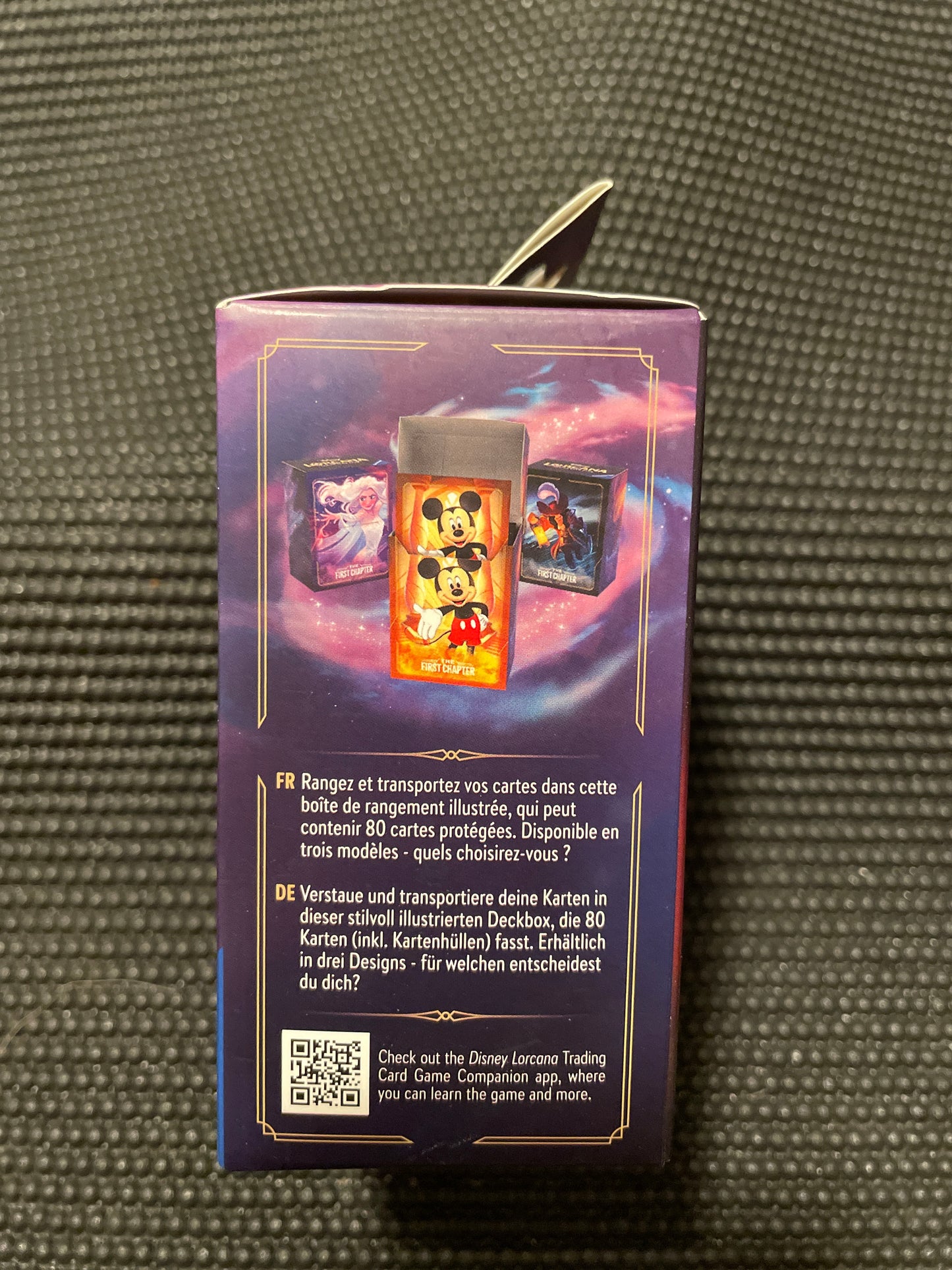 Disney Lorcana Trading Card Game 80-Card Deck Box Mickey Mouse