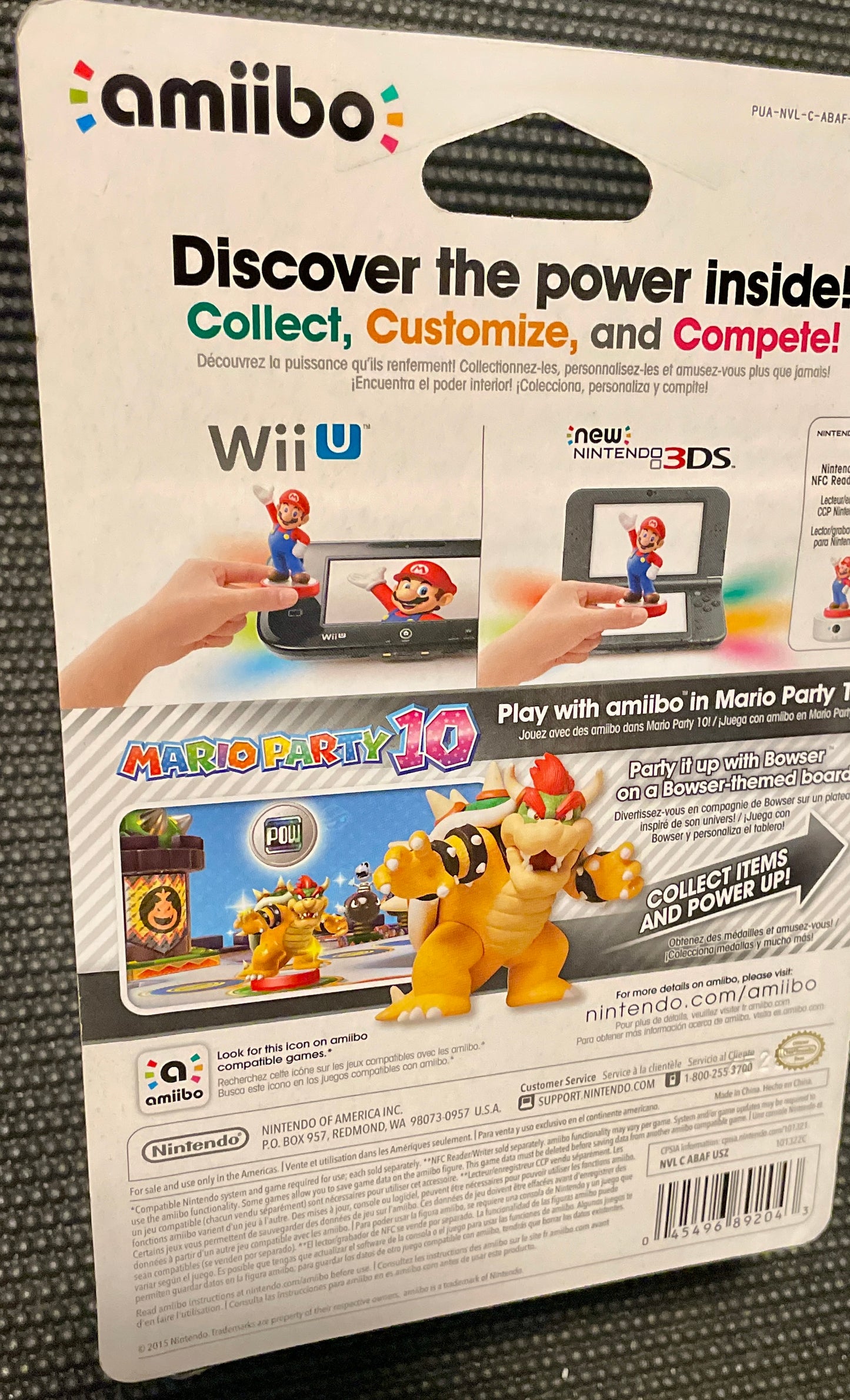 Nintendo Amiibo Bowser Super Smash Bros. Series - See Photos