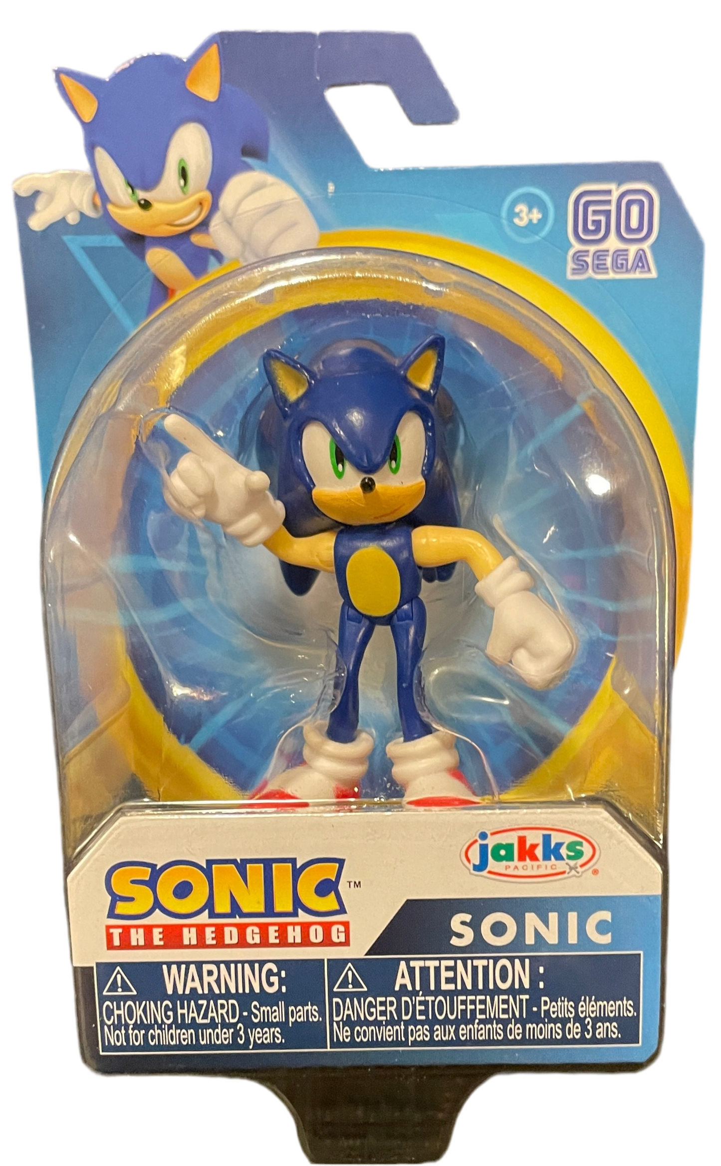 Sonic the Hedgehog Sonic 2.5” Action Figure Jakks Pacific
