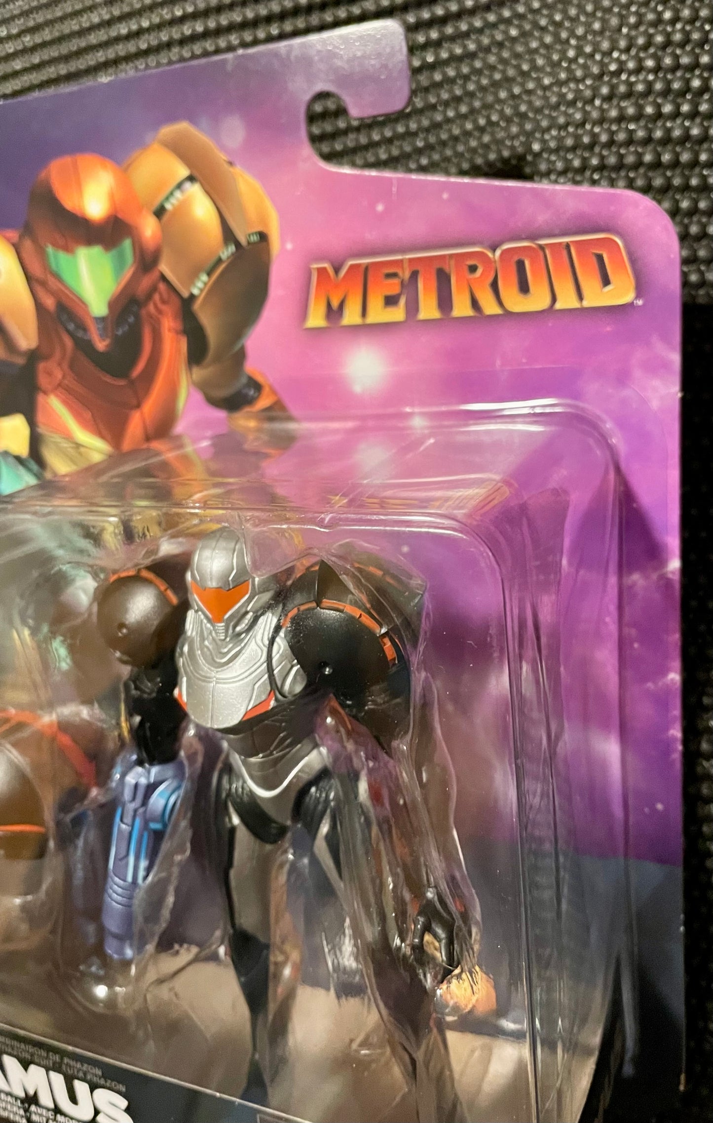 Nintendo Metroid Samus Aran Phazon Suit with Morph Ball Jakks Pacific 4” Figure