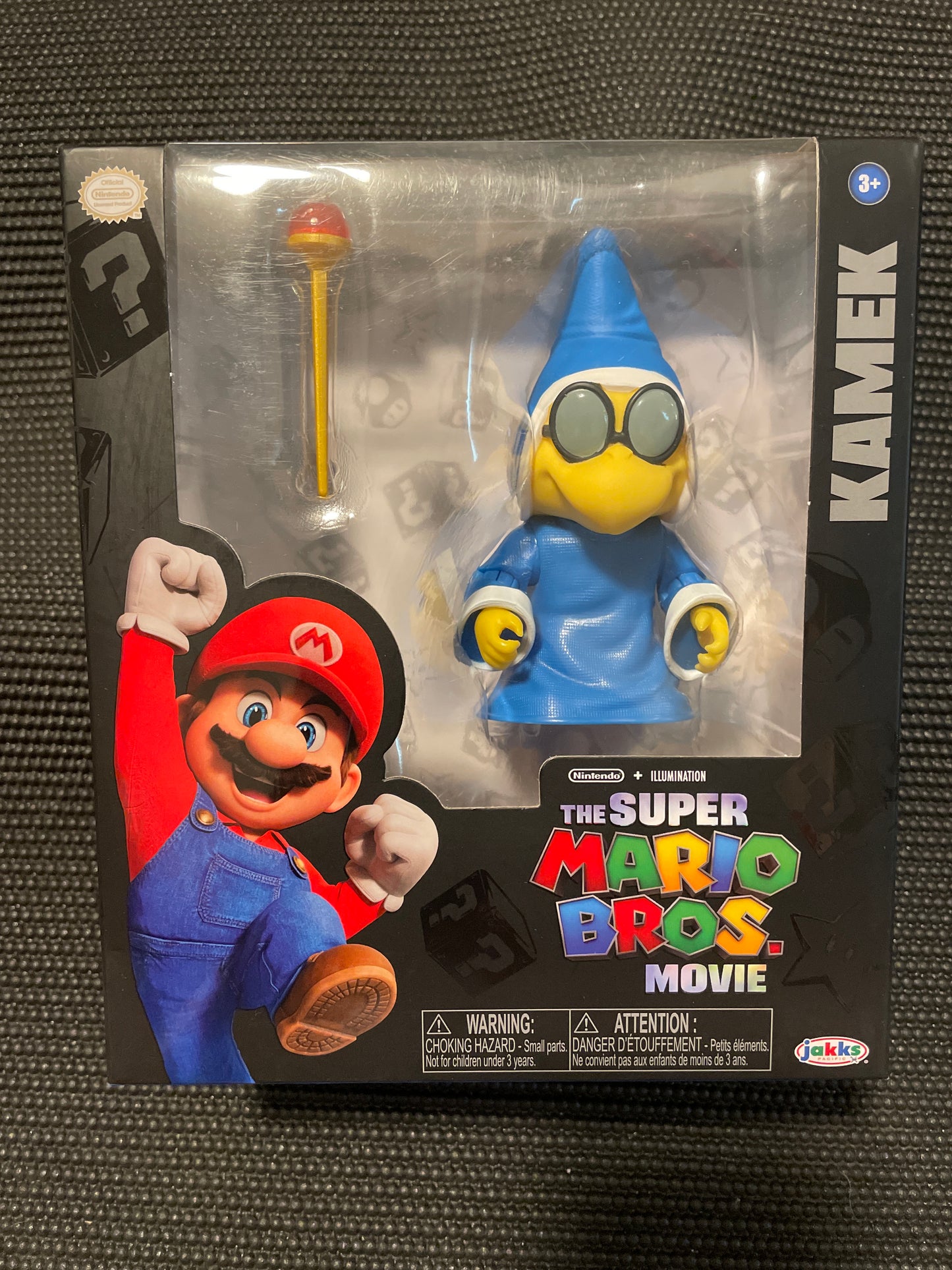 Super Mario Bros. Movie Kamek (Magikoopa) 5” Action Figure Jakks Pacific