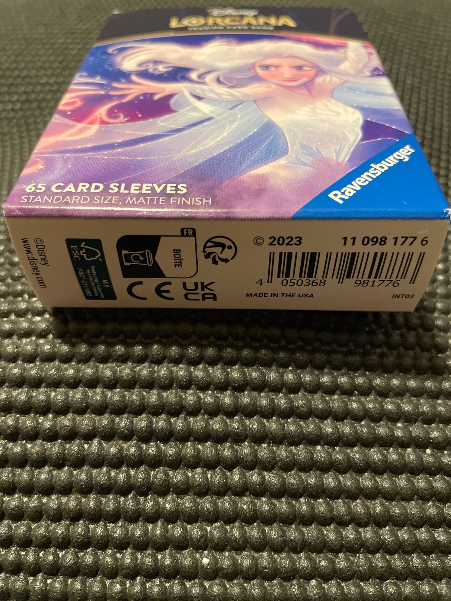 Disney Lorcana Trading Card Game 65 Card Sleeves Elsa