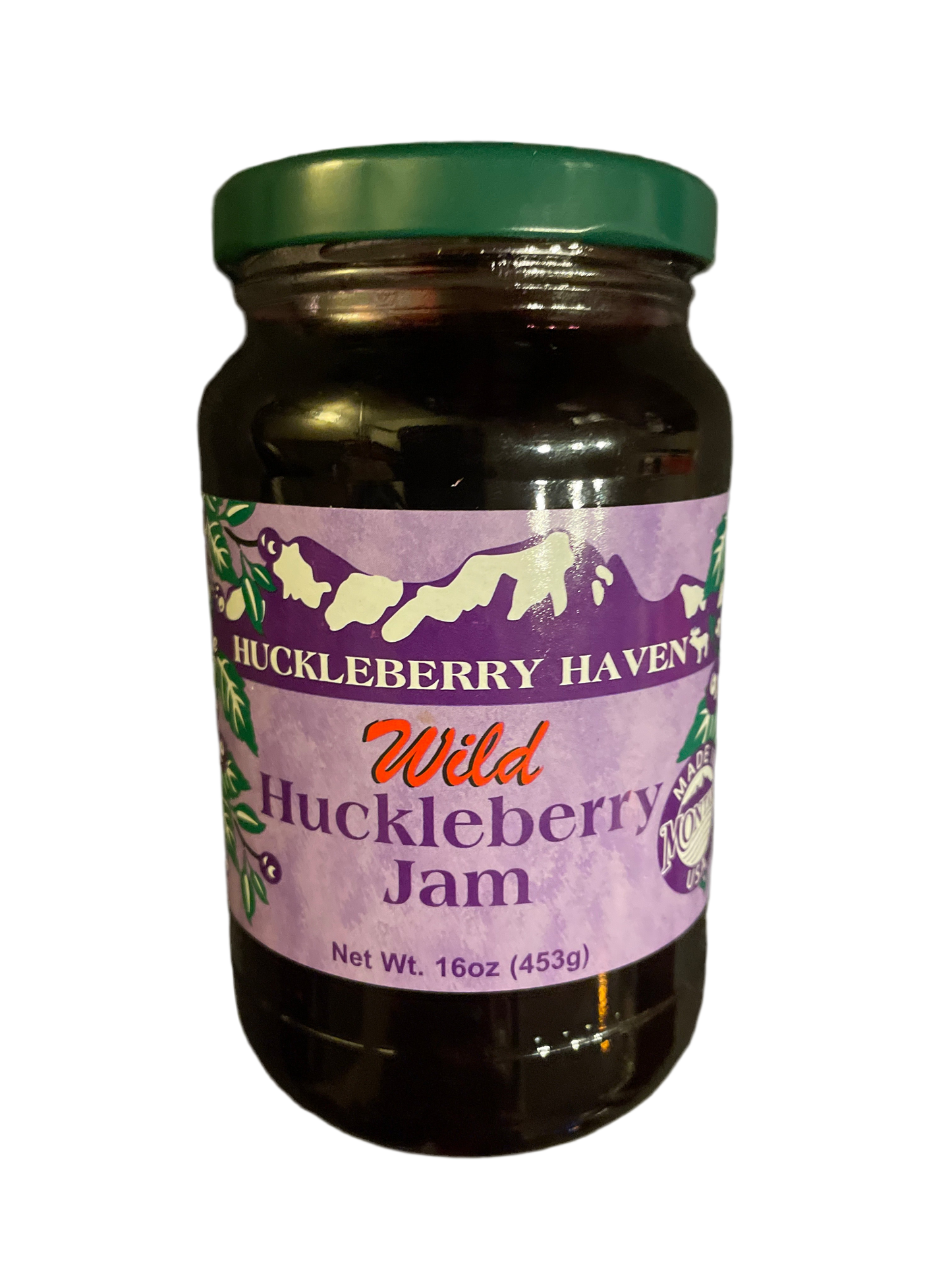 Huckleberry Haven Wild Huckleberry Jam
