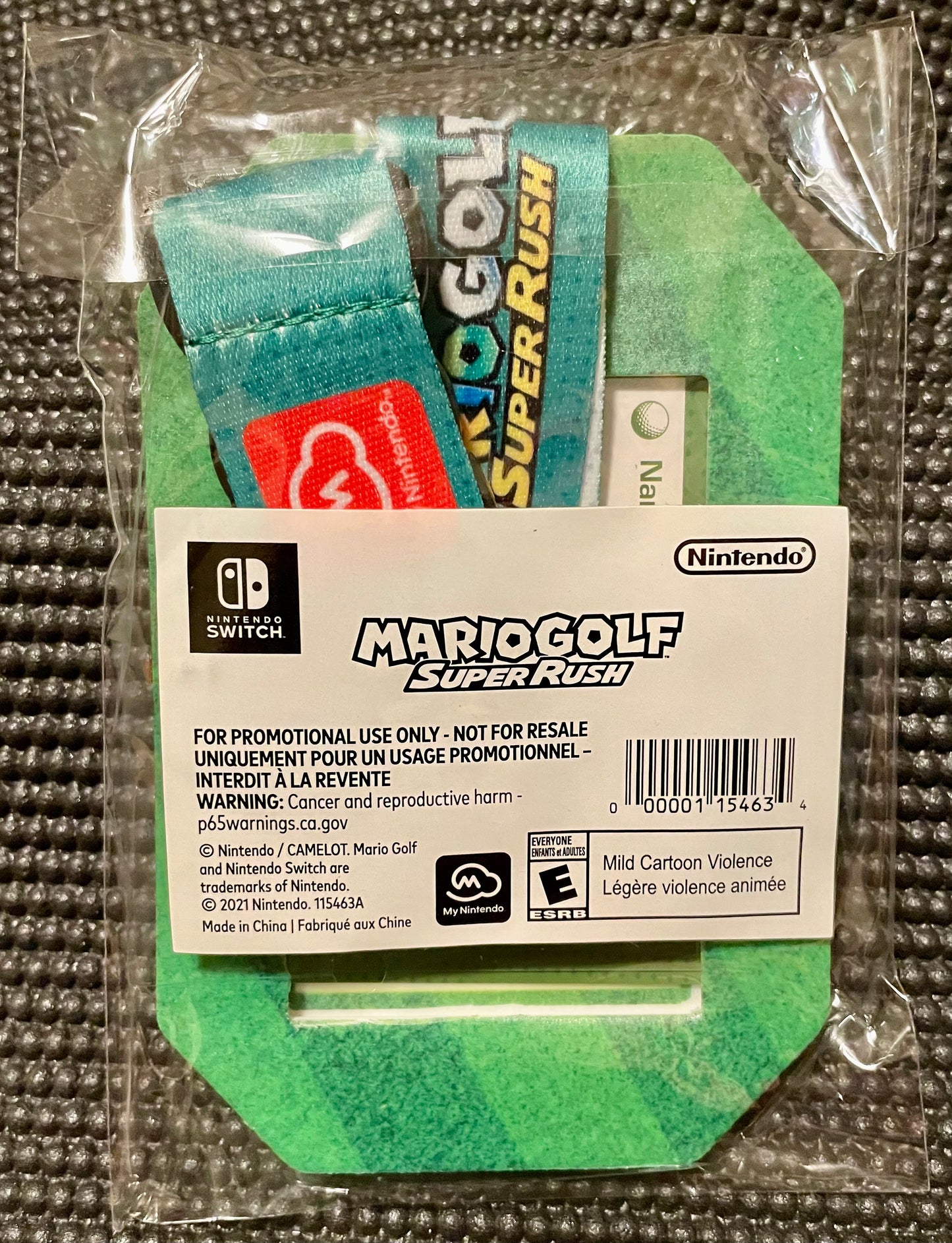 My Nintendo Rewards Mario Golf Luggage Tag