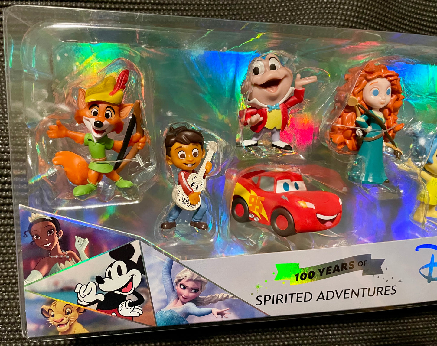 Disney 100 Years of Spirited Adventures Limited Edition 9 Piece Figure Set Just Play