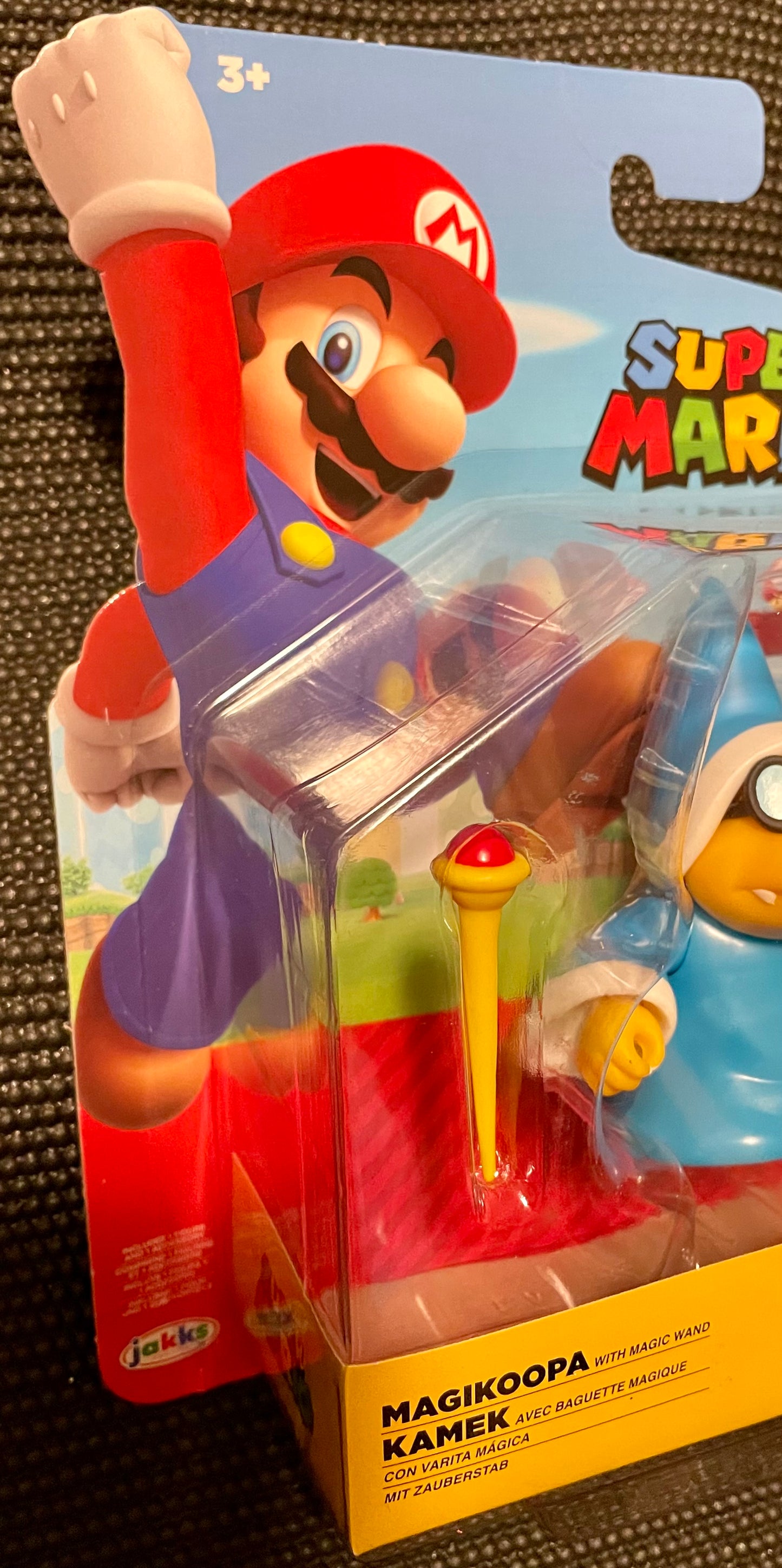 Super Mario Magikoopa with Magic Wand 4” Figure Jakks Pacific World of Nintendo