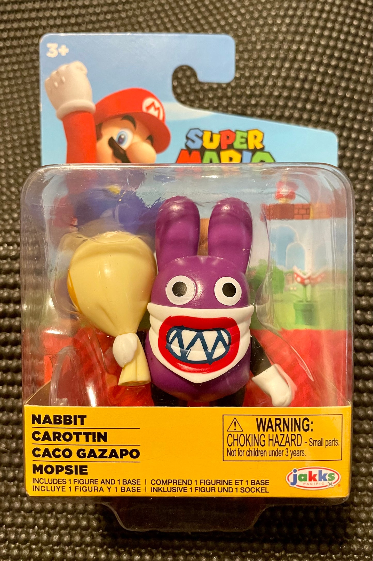 Super Mario Nabbit 2.5” Action Figure Jakks Pacific World of Nintendo