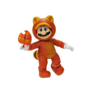 Super Mario Bros. Movie Tanooki Mario 5” Action Figure Jakks Pacific