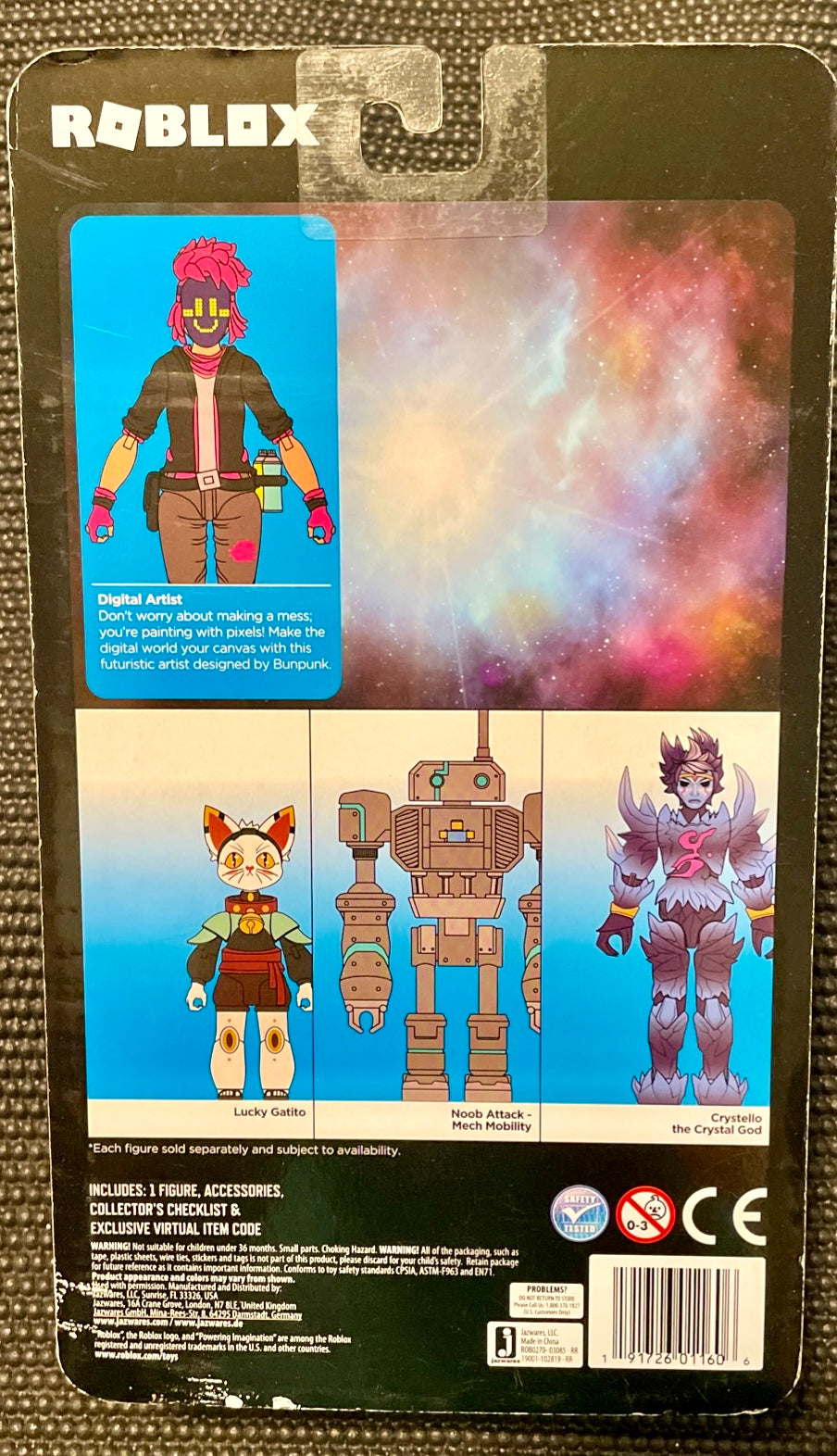 Roblox Imagination Collection Digital Artist Figure Plus Exclusive Virtual item