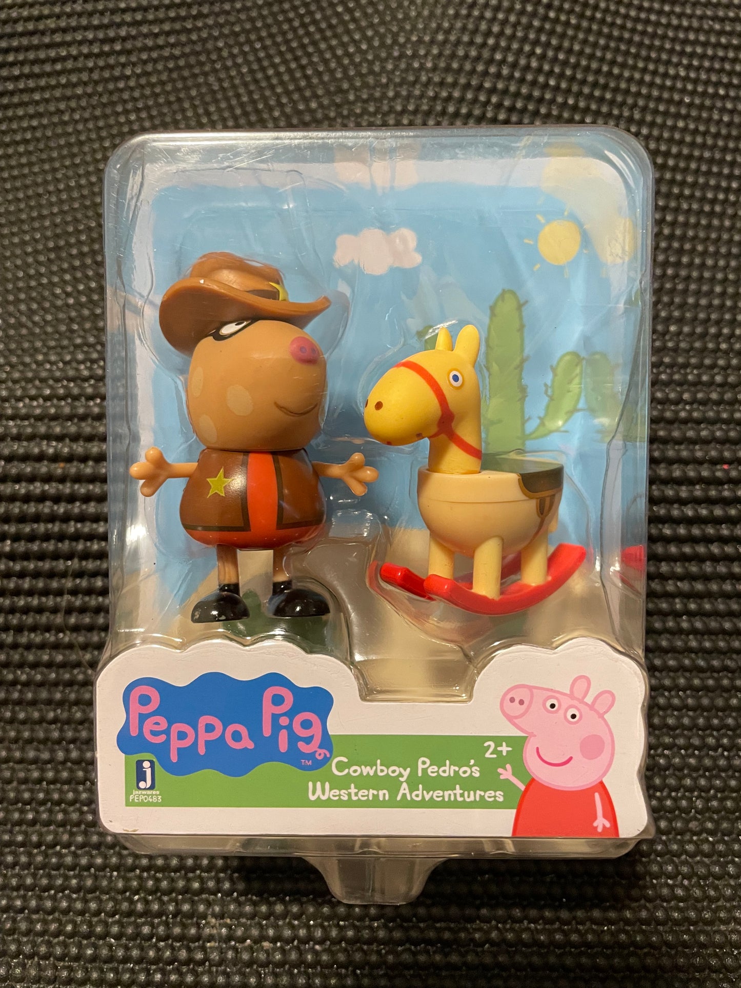 Peppa Pig Cowboy Pedro’s Western Adventure Figure & Rocking Horse Accessory