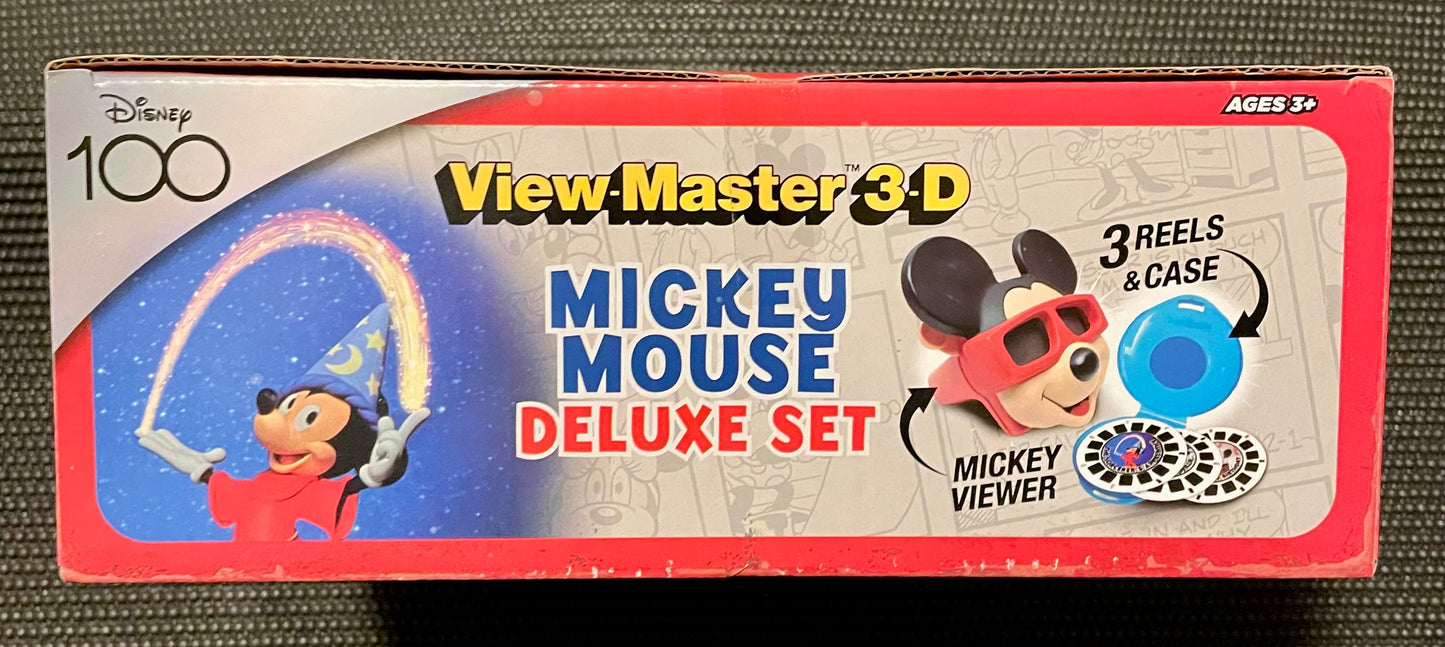 Disney 100 View Master 3D Mickey Mouse Deluxe Set