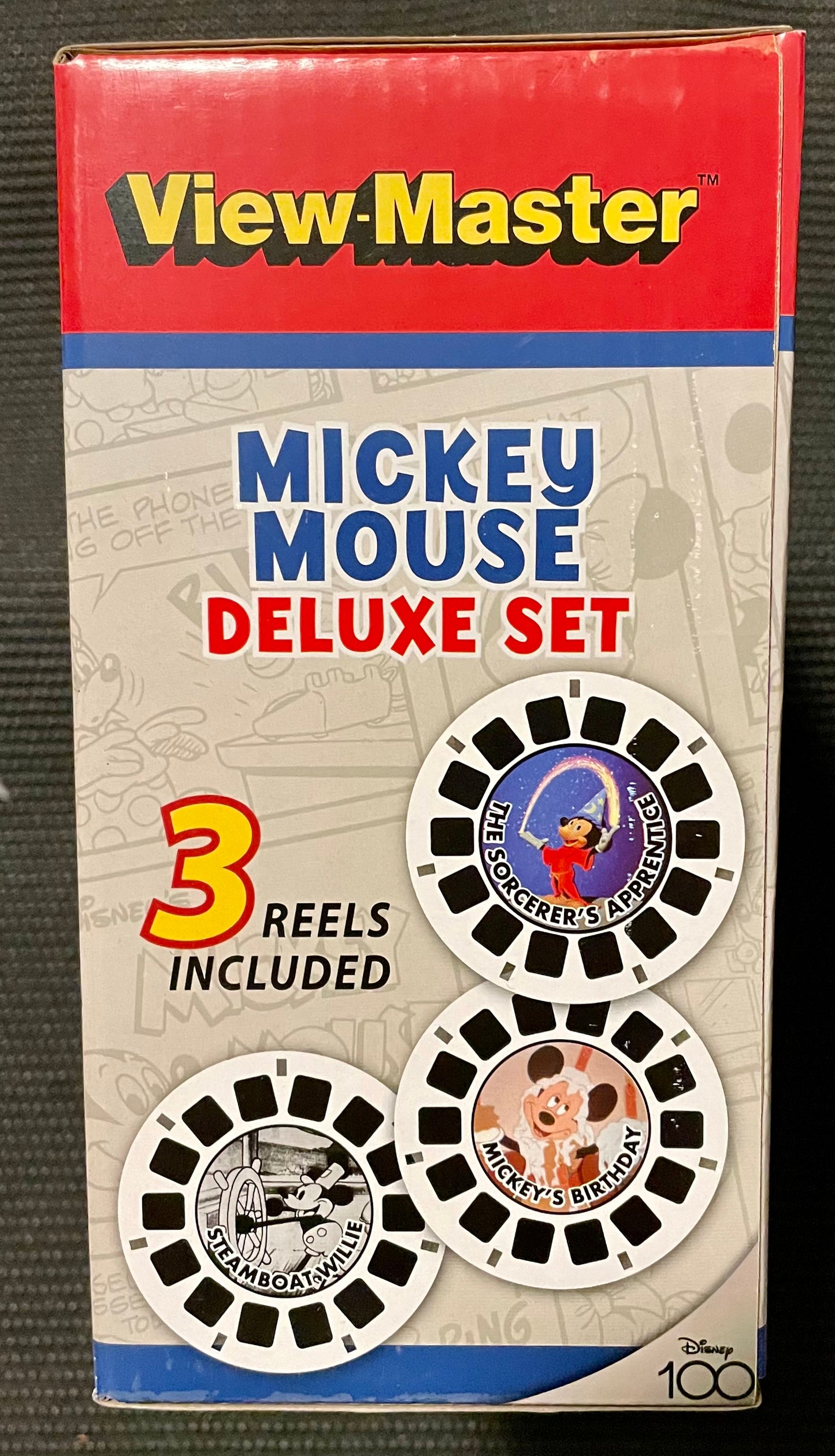 Disney 100 View Master 3D Mickey Mouse Deluxe Set