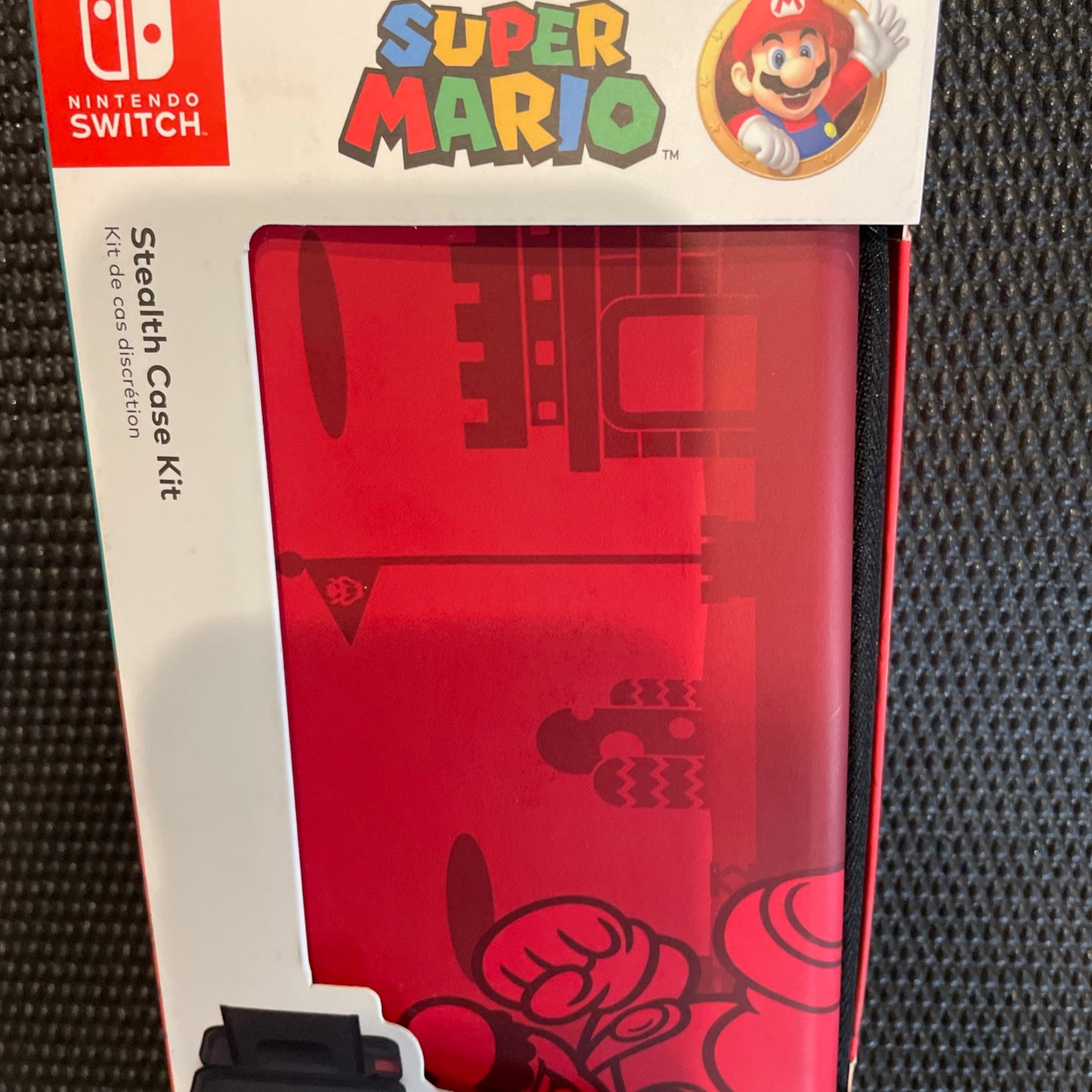 Nintendo Switch Lite Super Mario Bros. Stealth Case Kit - PowerA Protective Case for Nintendo Switch Lite