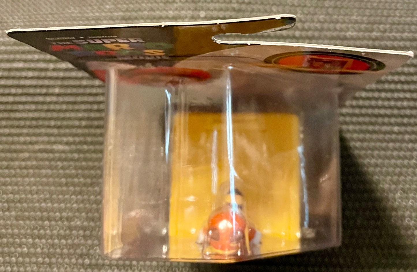 Super Mario Bros. Movie Tanooki Mario Mini 1” Action Figure & Question Box Display Stand