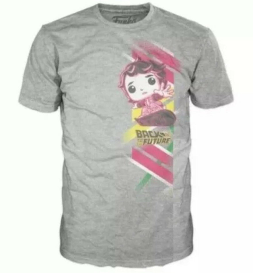 Funko Pop Tees Back to the Future Marty With Hoverboard Walmart Size XL X-Large