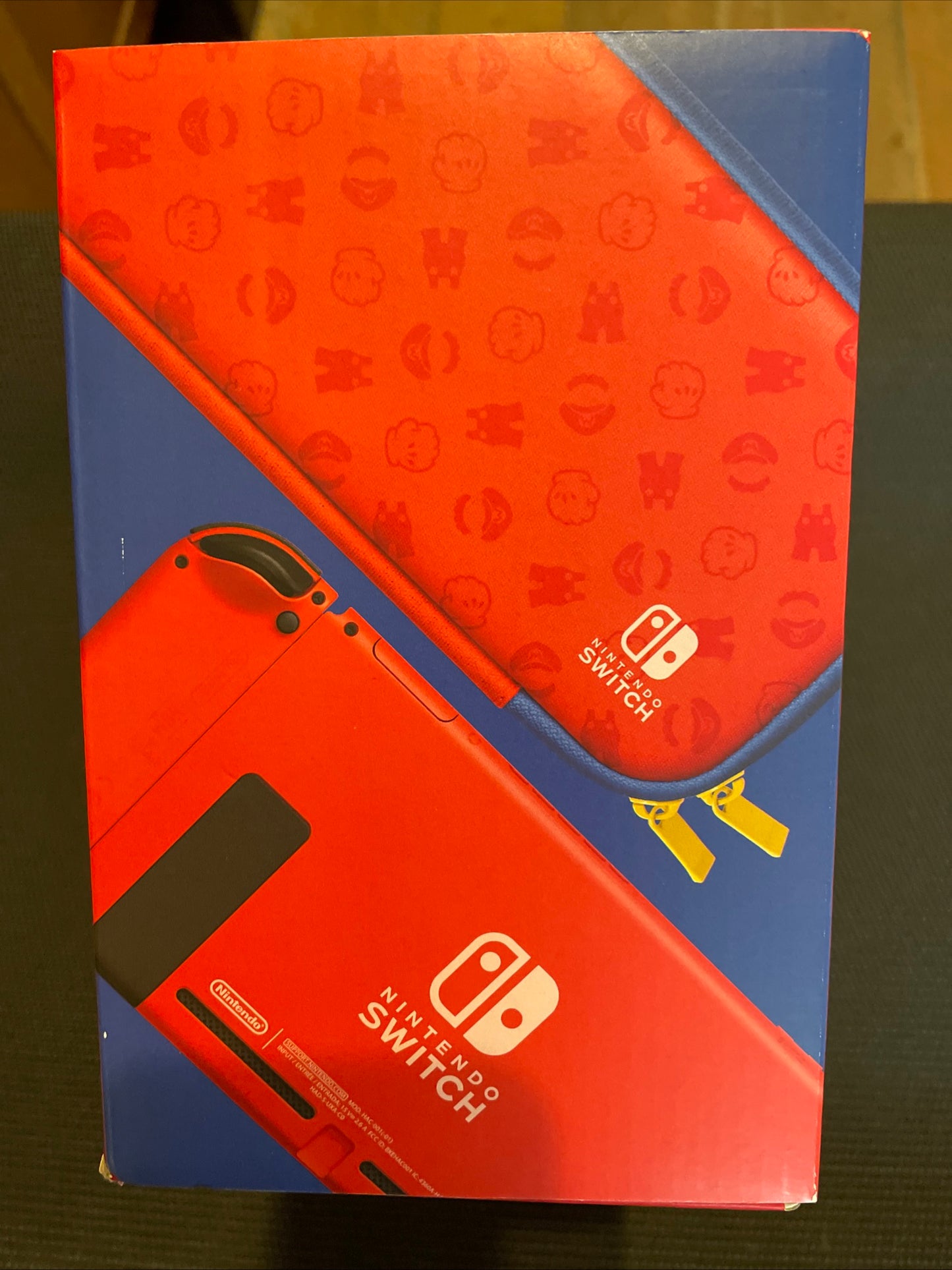 Nintendo Switch Mario Red & Blue Edition Console with Carrying Case - Retired - Limited Edition Console with Accessories