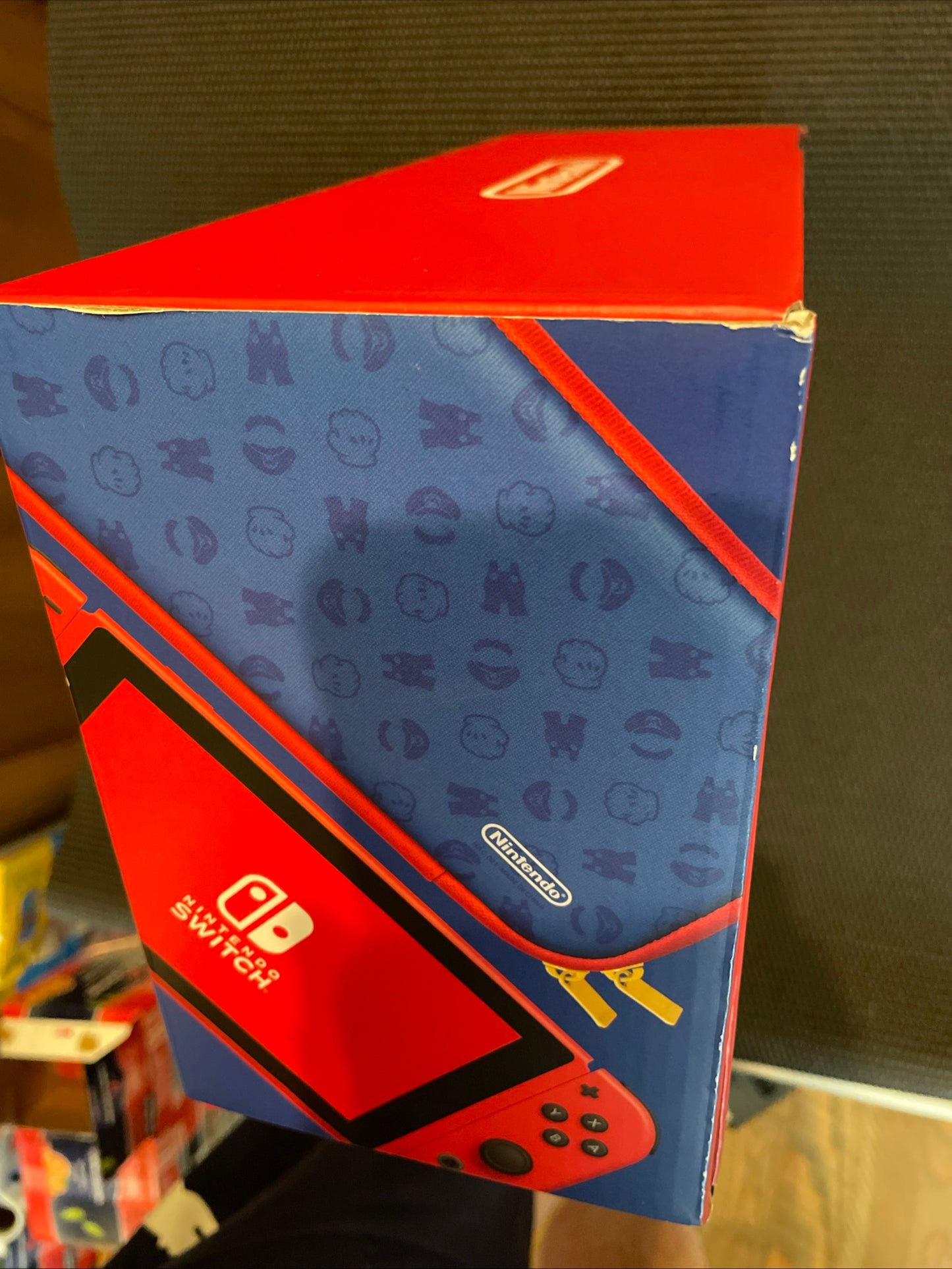 Nintendo Switch Mario Red & Blue Edition Console with Carrying Case - Retired - Limited Edition Console with Accessories