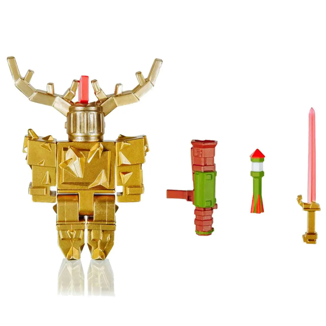 Roblox Fantastic Frontier: Gold Corrupted Knight with Exclusive Virtual Item