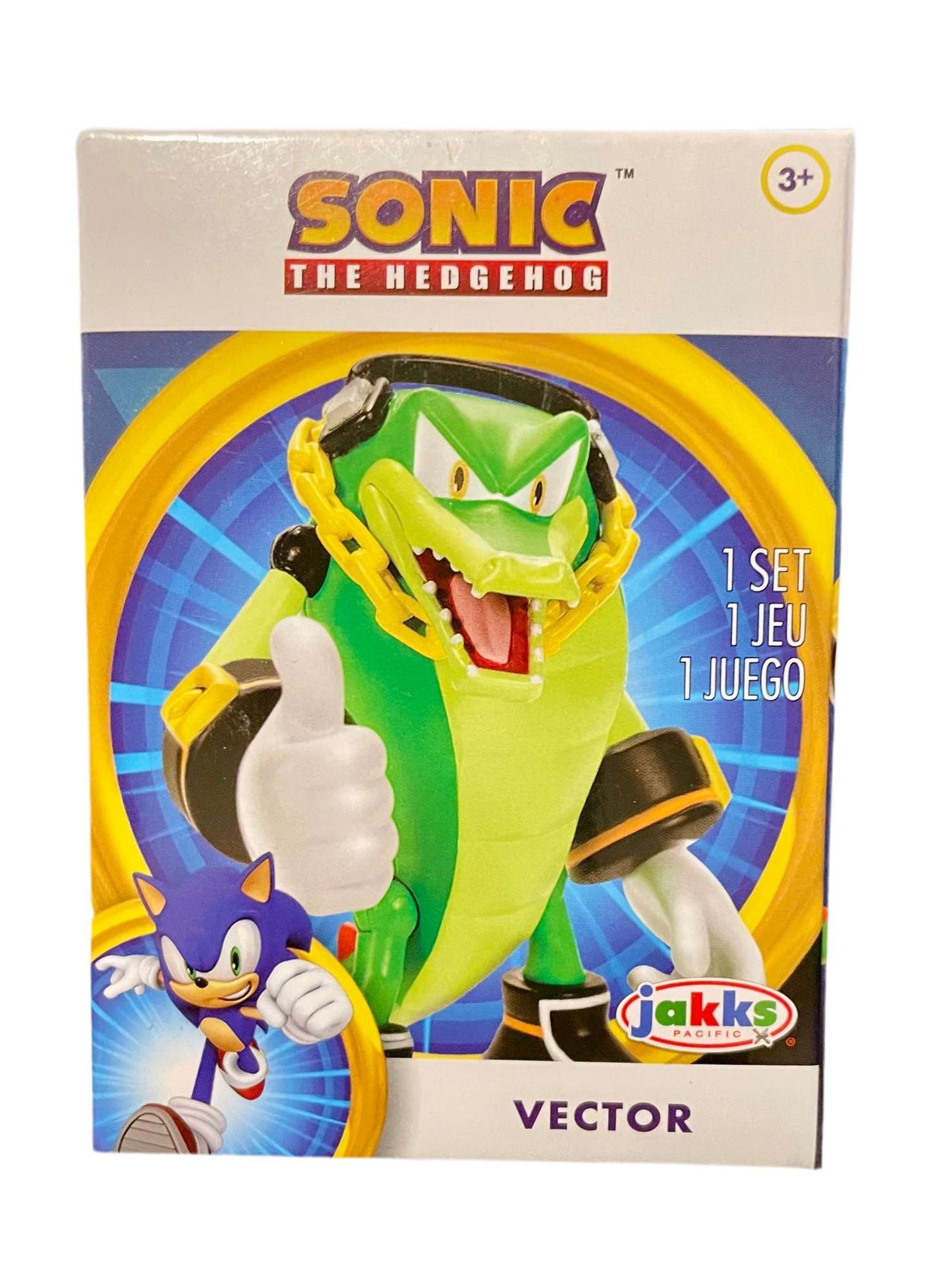 Sonic the Hedgehog Vector 2.5” Action Figure Jakks Pacific