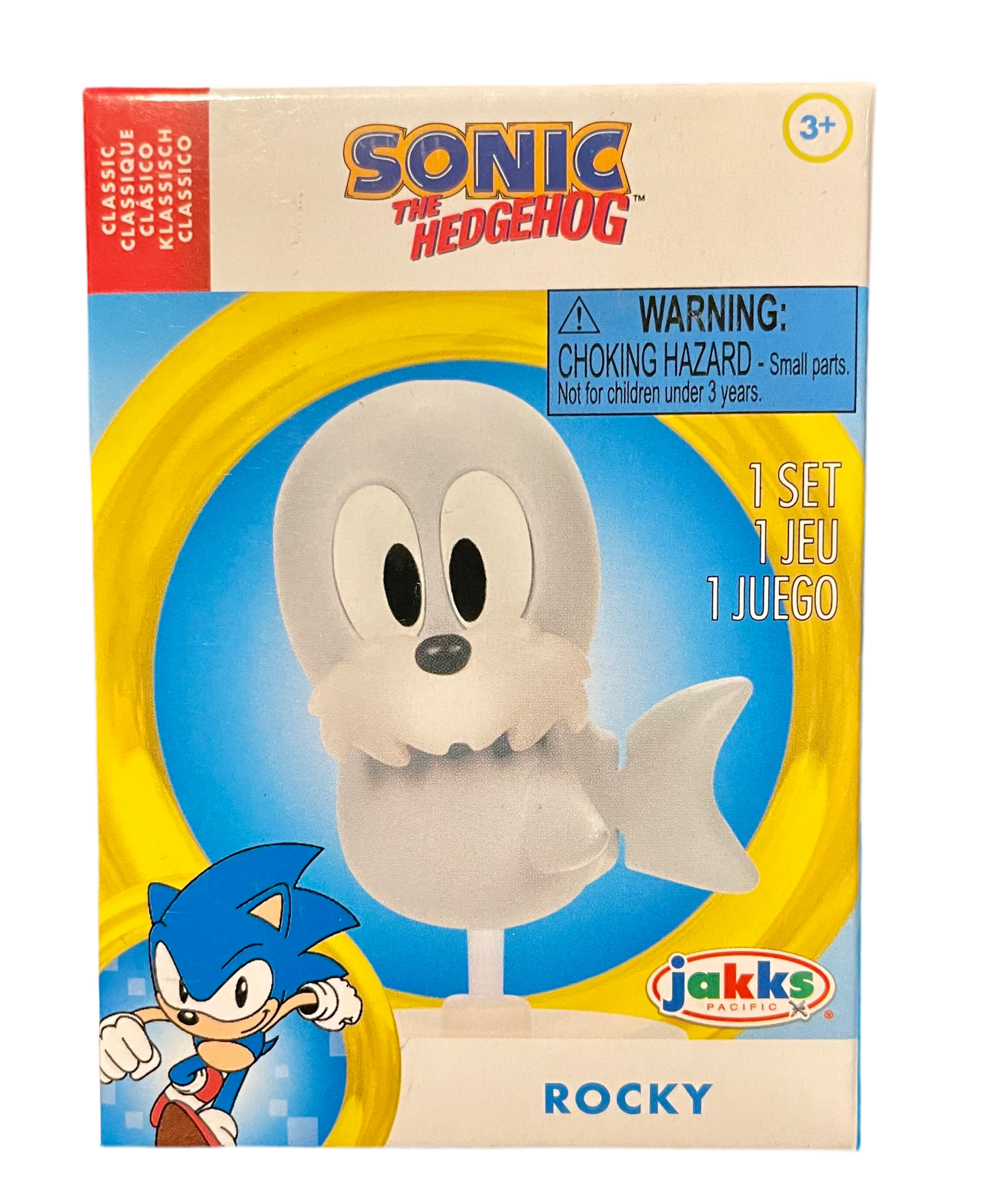 Sonic the Hedgehog Rocky 2.5” Action Figure Jakks Pacific