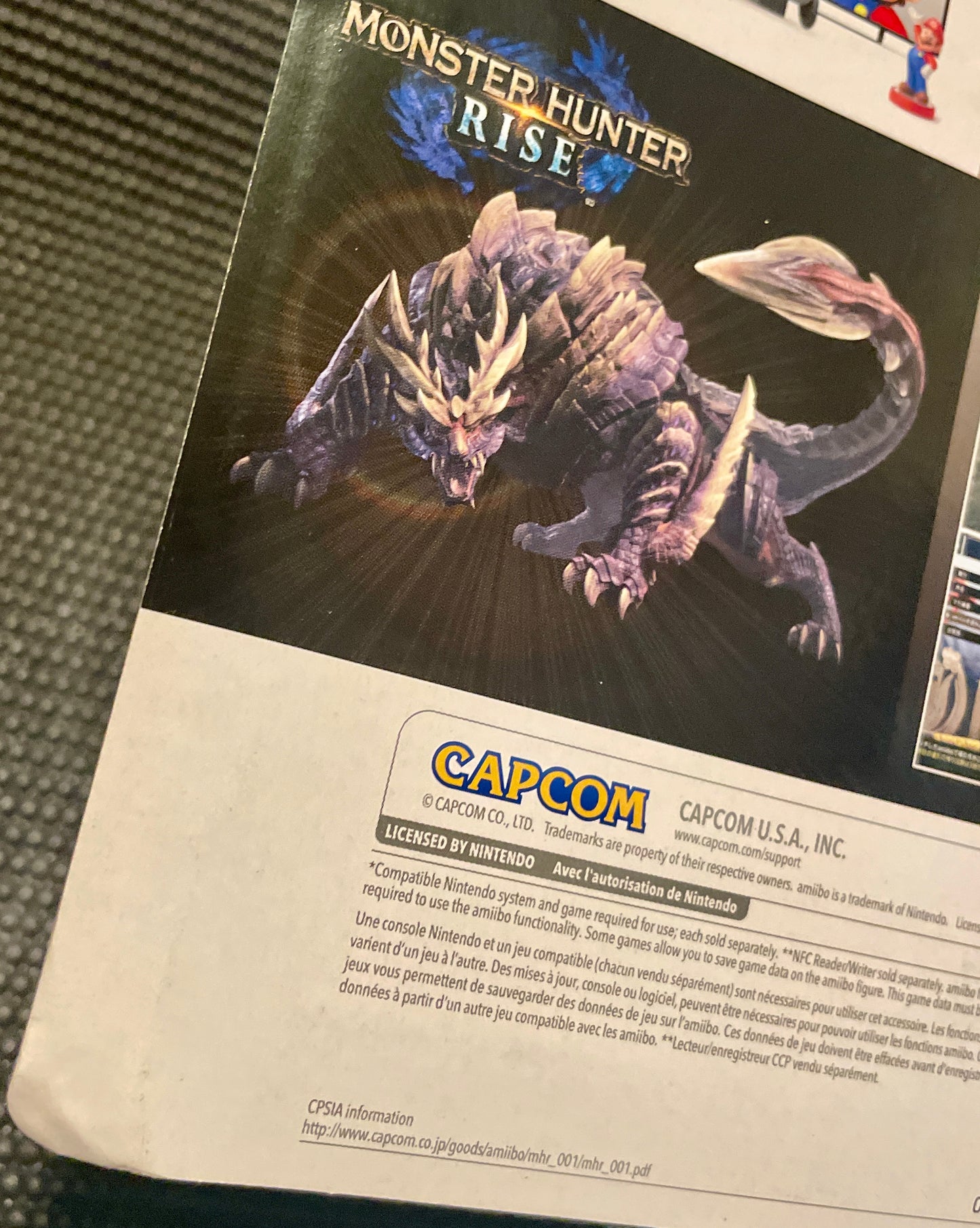 Nintendo Amiibo Magnamalo Monster Hunter Rise Series